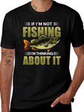 Fishing Graphic Tee - If Im Not Fishing...