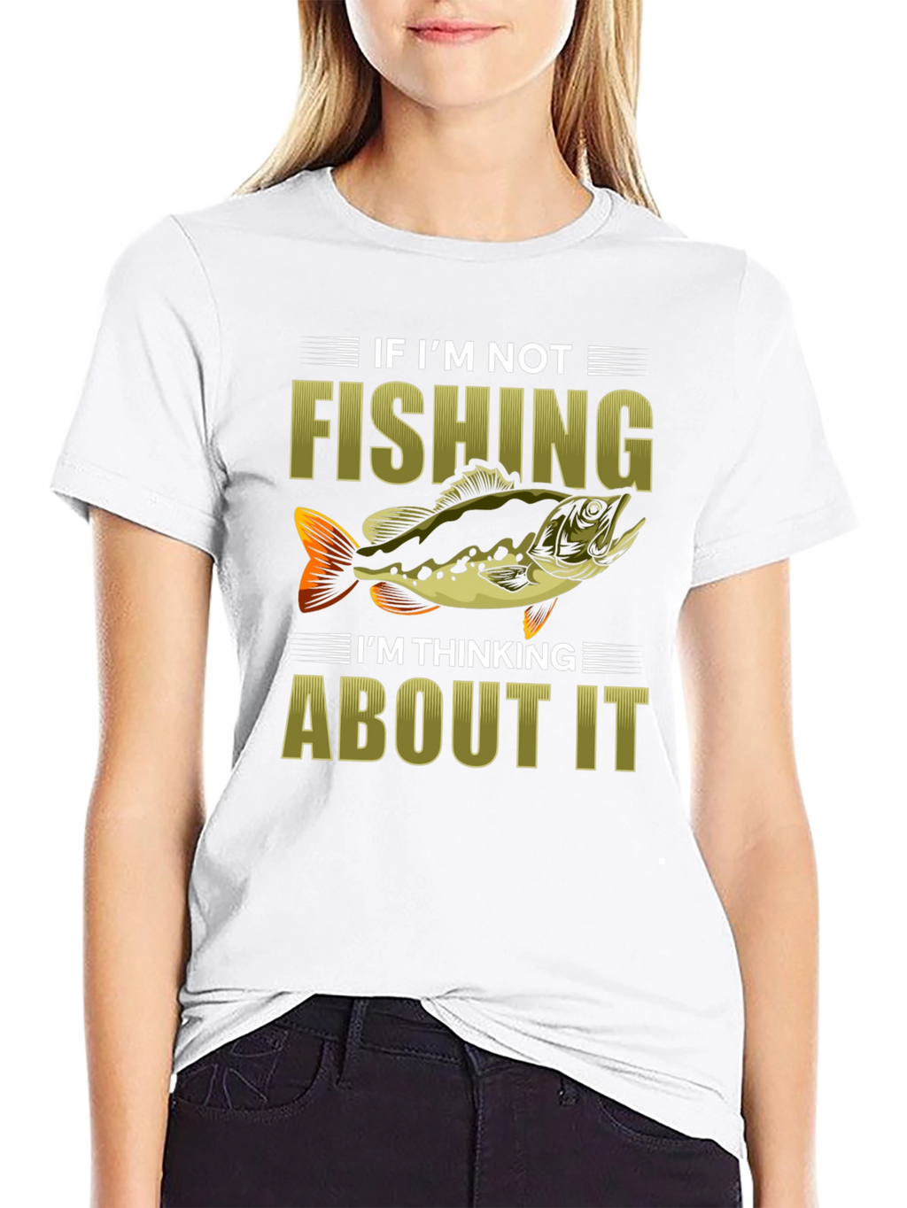 Fishing Graphic Tee - If Im Not Fishing...