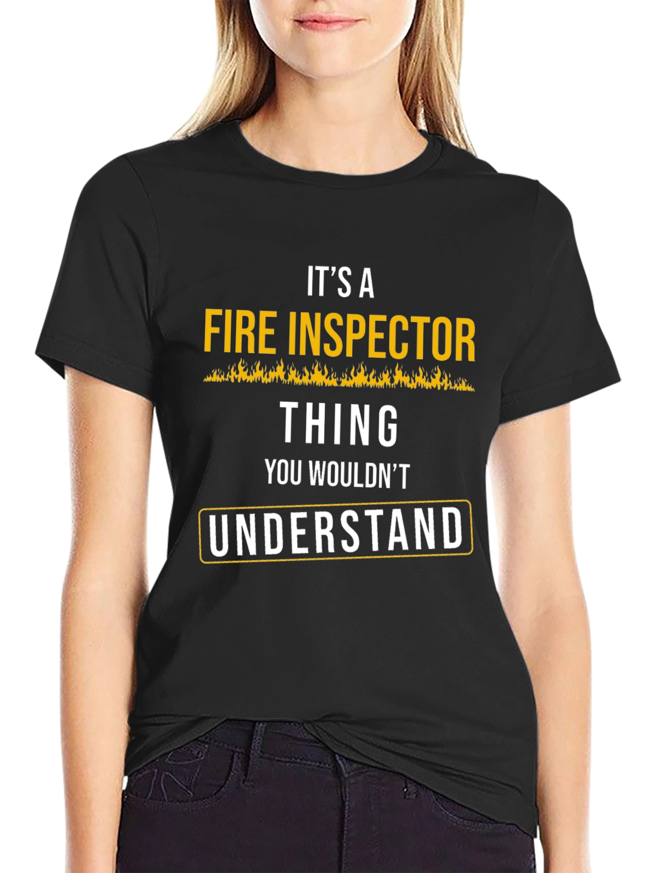 Fire Inspector T-Shirt - Its A Thing Graphic Tee