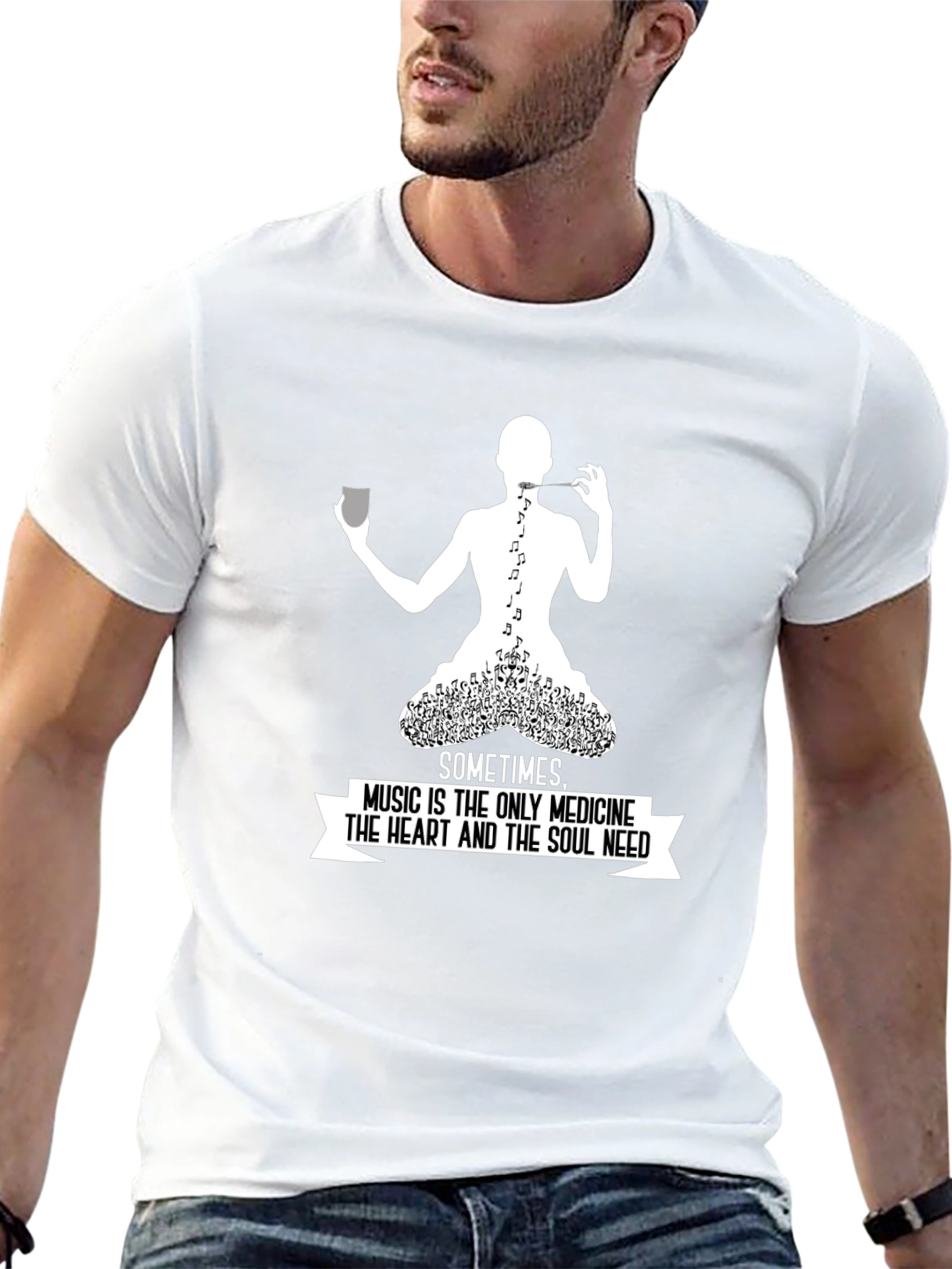 Music is the Only Medicine T-Shirt