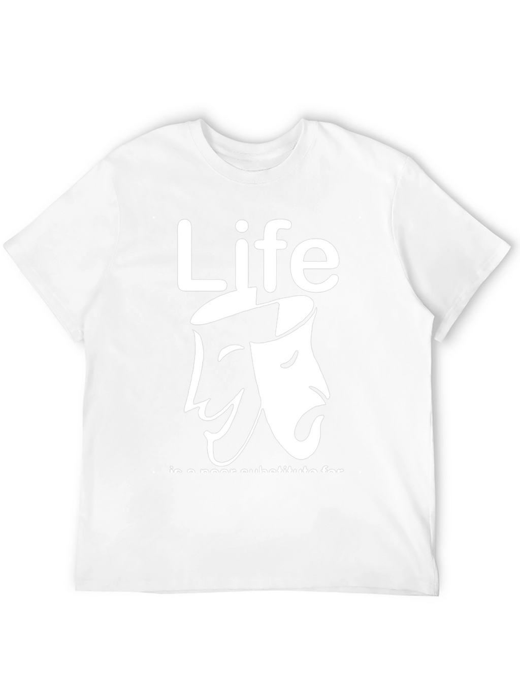 Life Drama Masks Graphic Tee