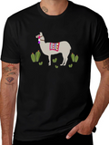 Llama Graphic Tee - Desert Vibes