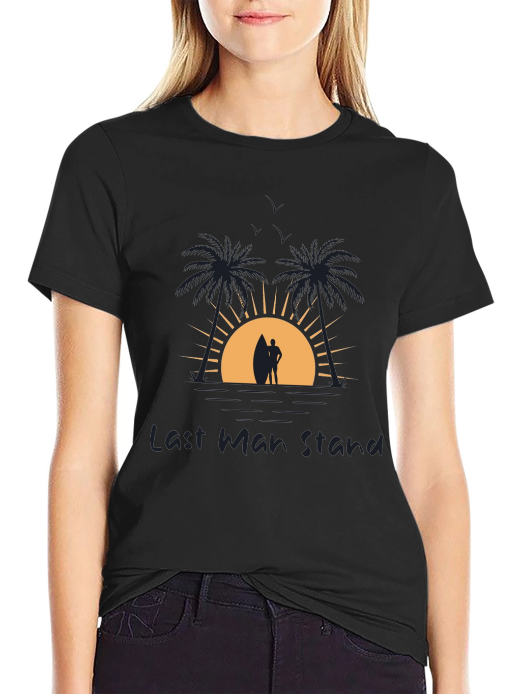 Last Man Stand Beach Graphic Tee