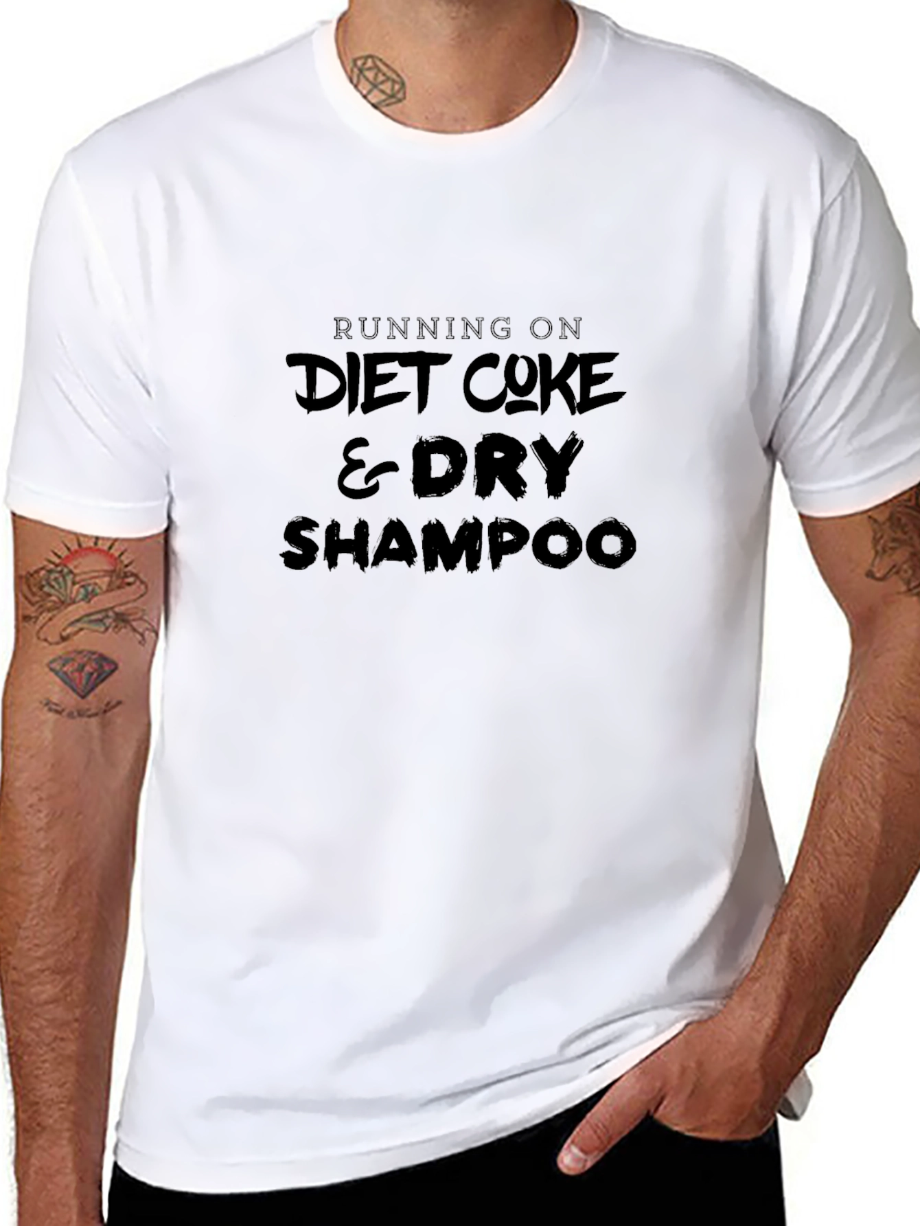 Diet Coke & Dry Shampoo Graphic Tee
