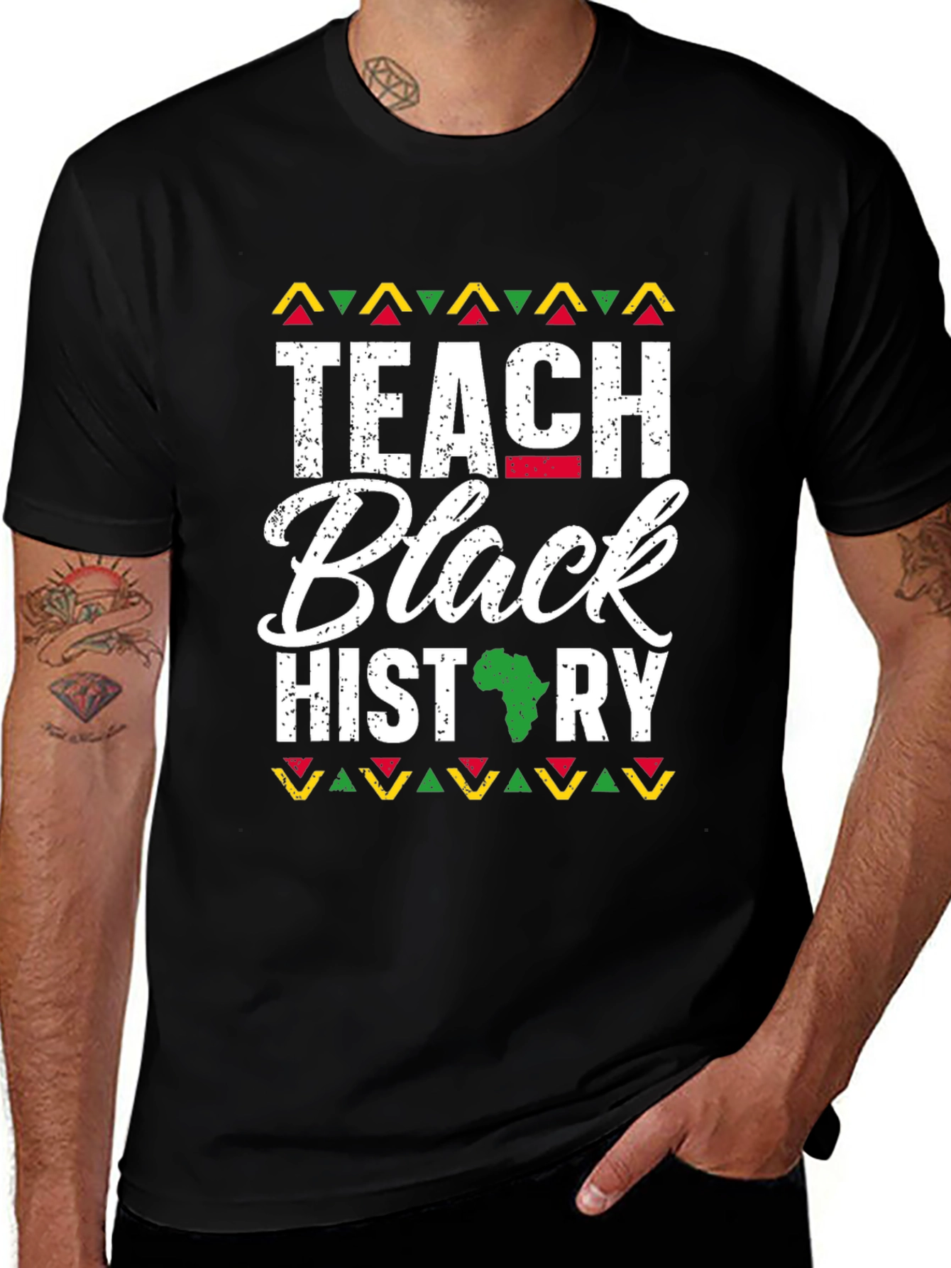 Teach Black History Graphic Tee