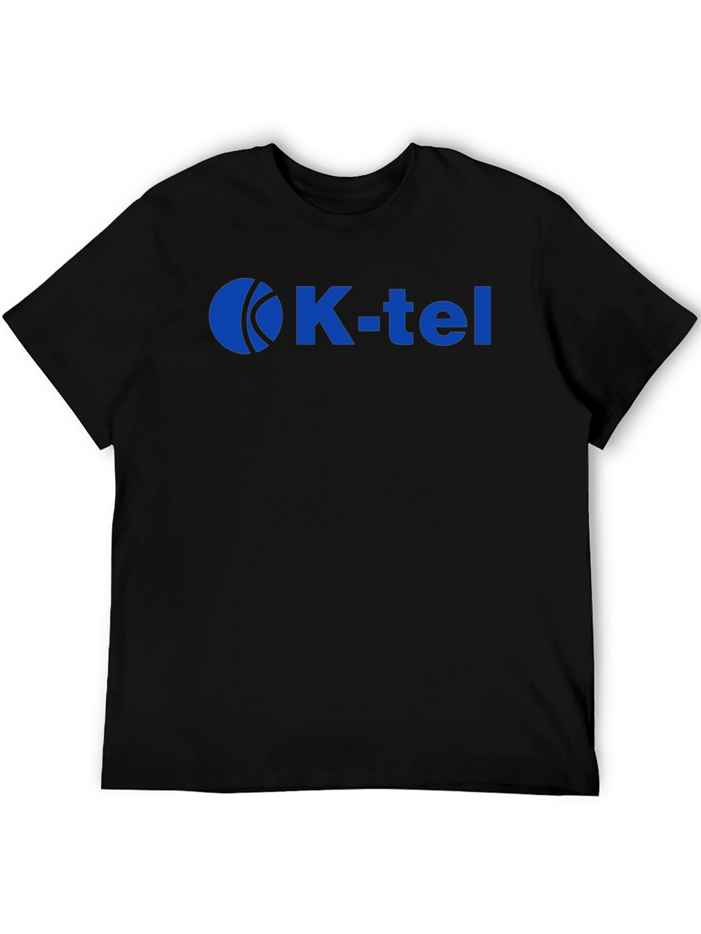K-Tel Logo T-Shirt - Black Crew Neck Tee