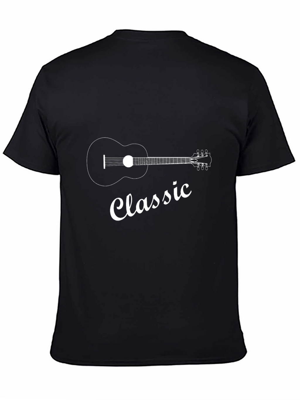Classic Guitar T-Shirt - Stylish Music Lover Tee
