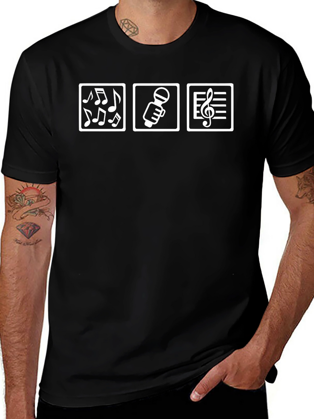 Music Lover T-Shirt - Sing Play Compose!