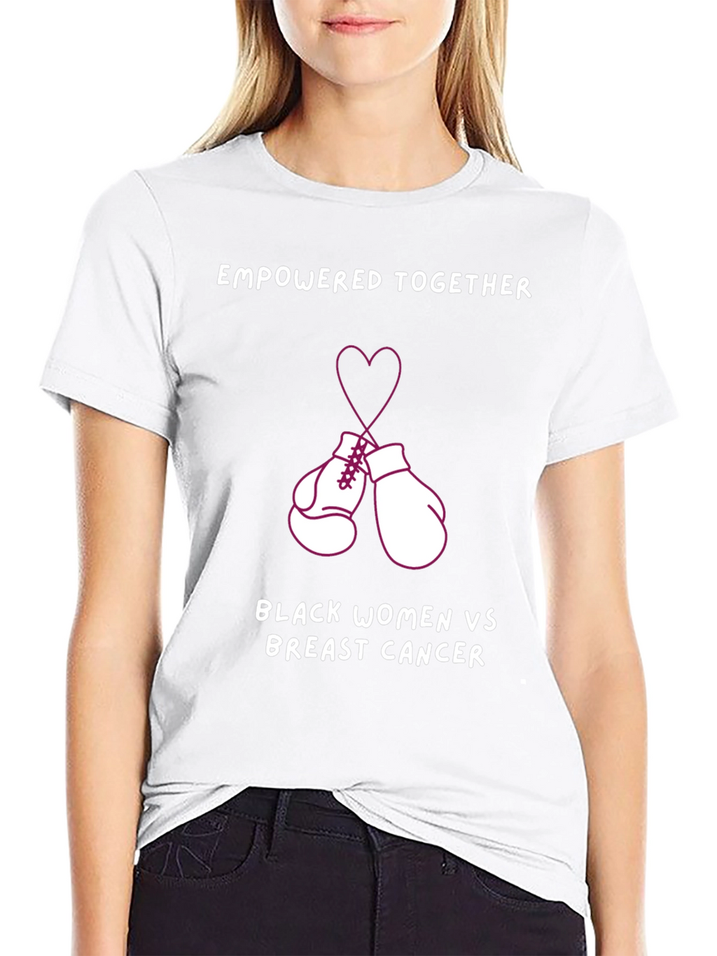 Empowered Together Breast Cancer Awareness T-Shirt