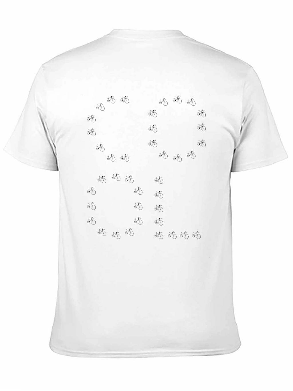 Skull Bicycle T-Shirt - Classic Black Tee