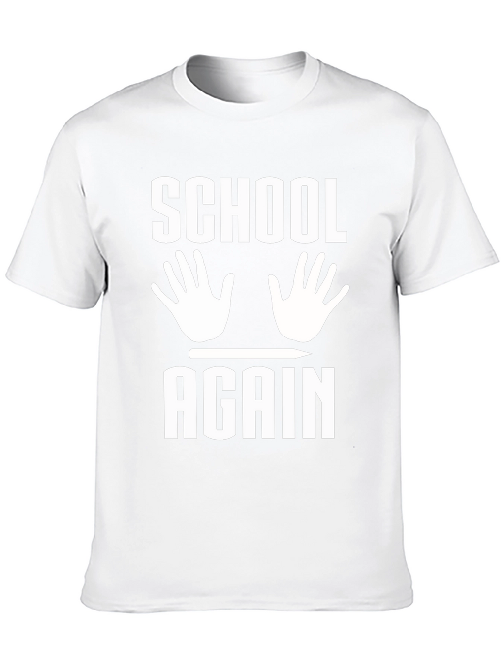 School Again T-Shirt Funny Back to School Tee