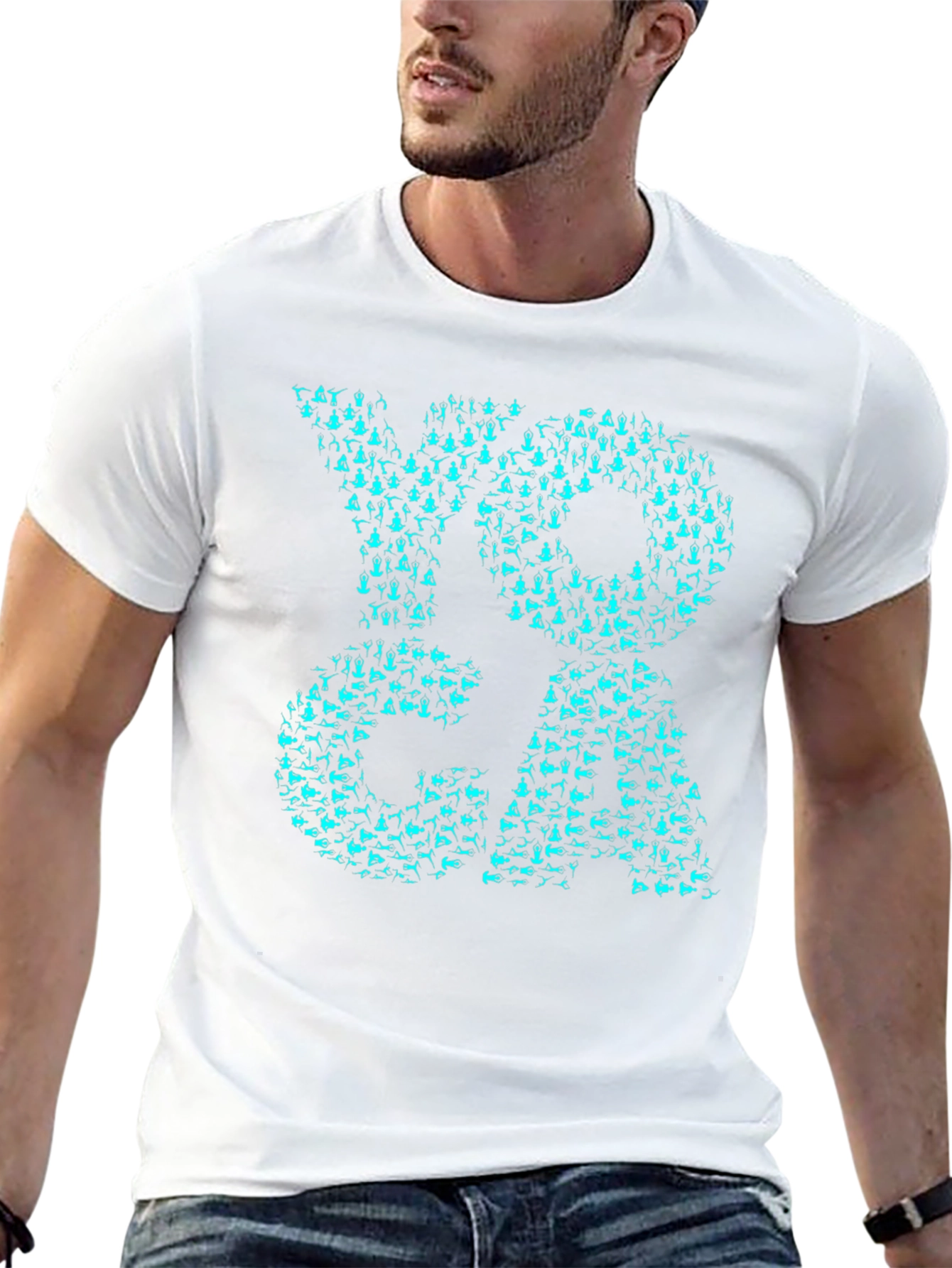 Yoga Pose Graphic T-Shirt - Stylish & Comfortable