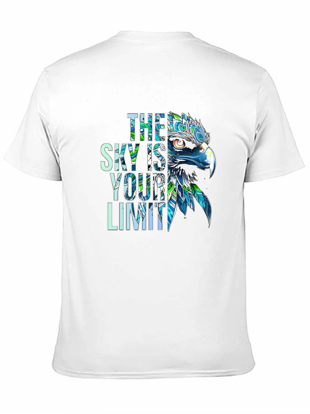 The Sky Is Your Limit Eagle Graphic T-Shirt