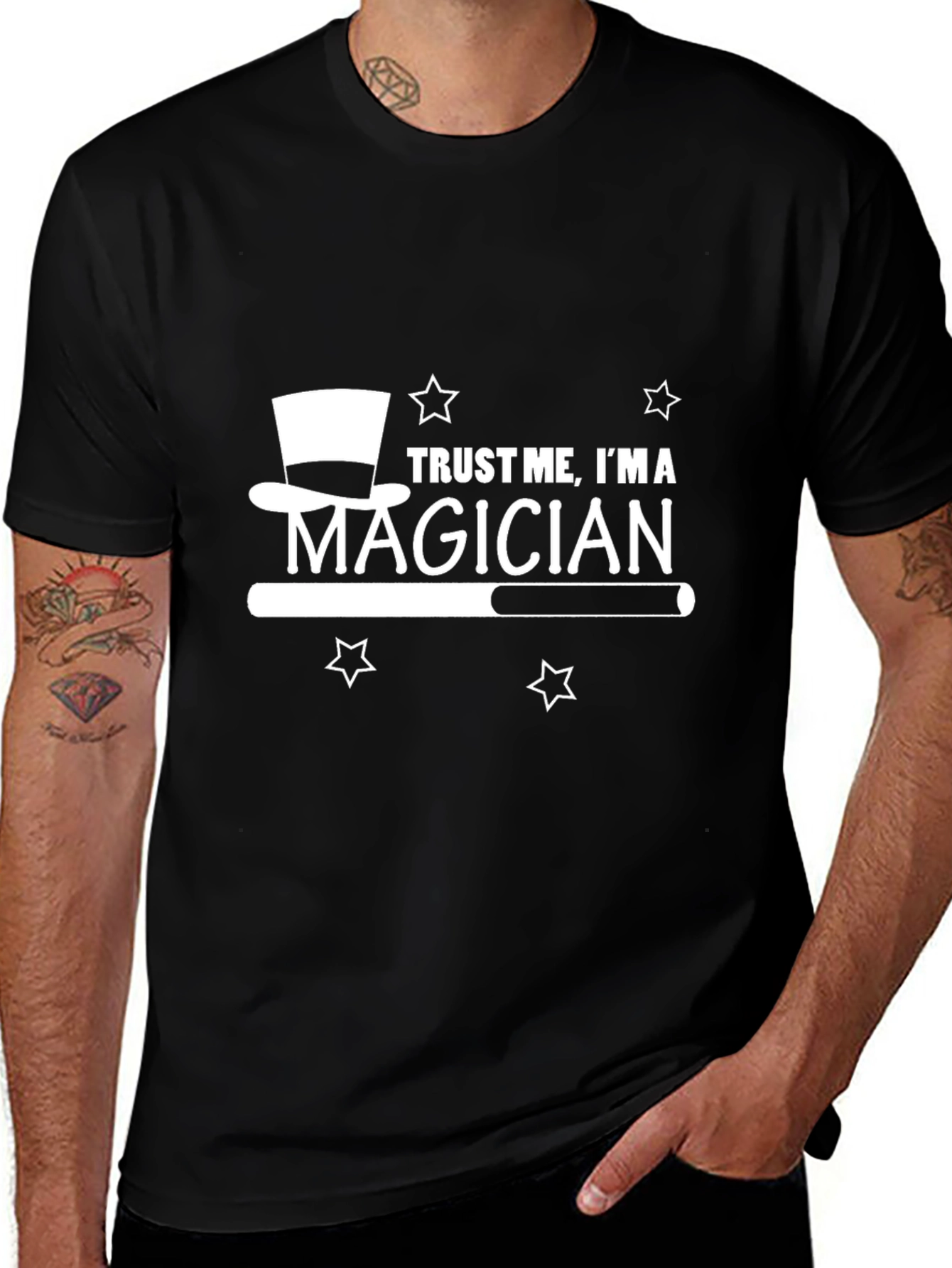 Trust Me Im A Magician T-Shirt - Funny Novelty Tee