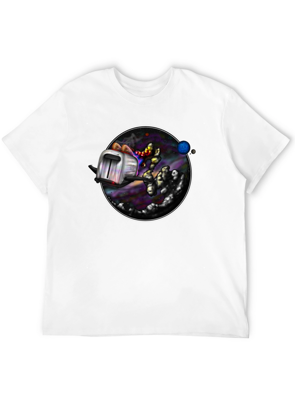 Cosmic Toaster T-Shirt - Galaxy Toast