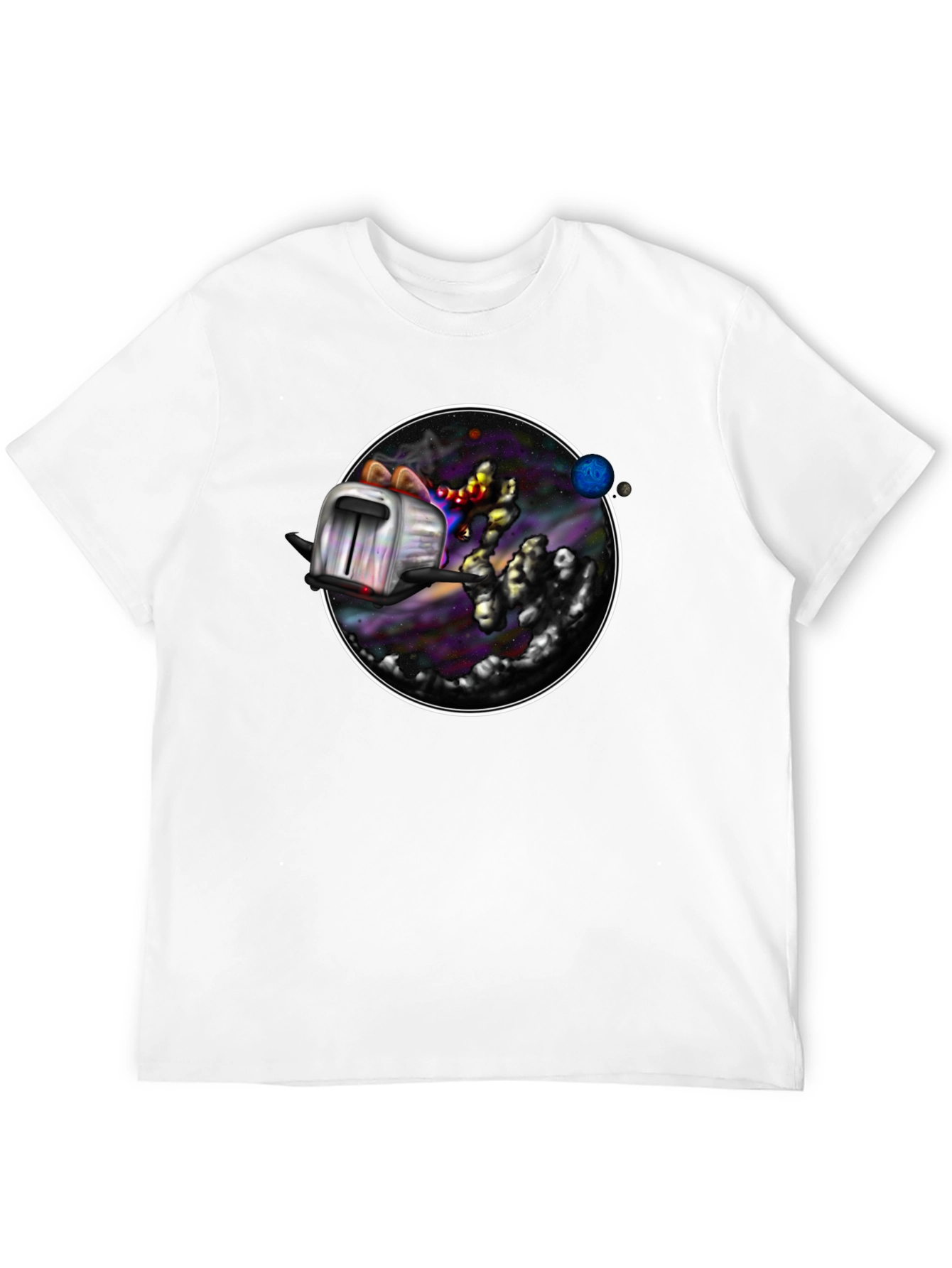 Cosmic Toaster T-Shirt - Galaxy Toast
