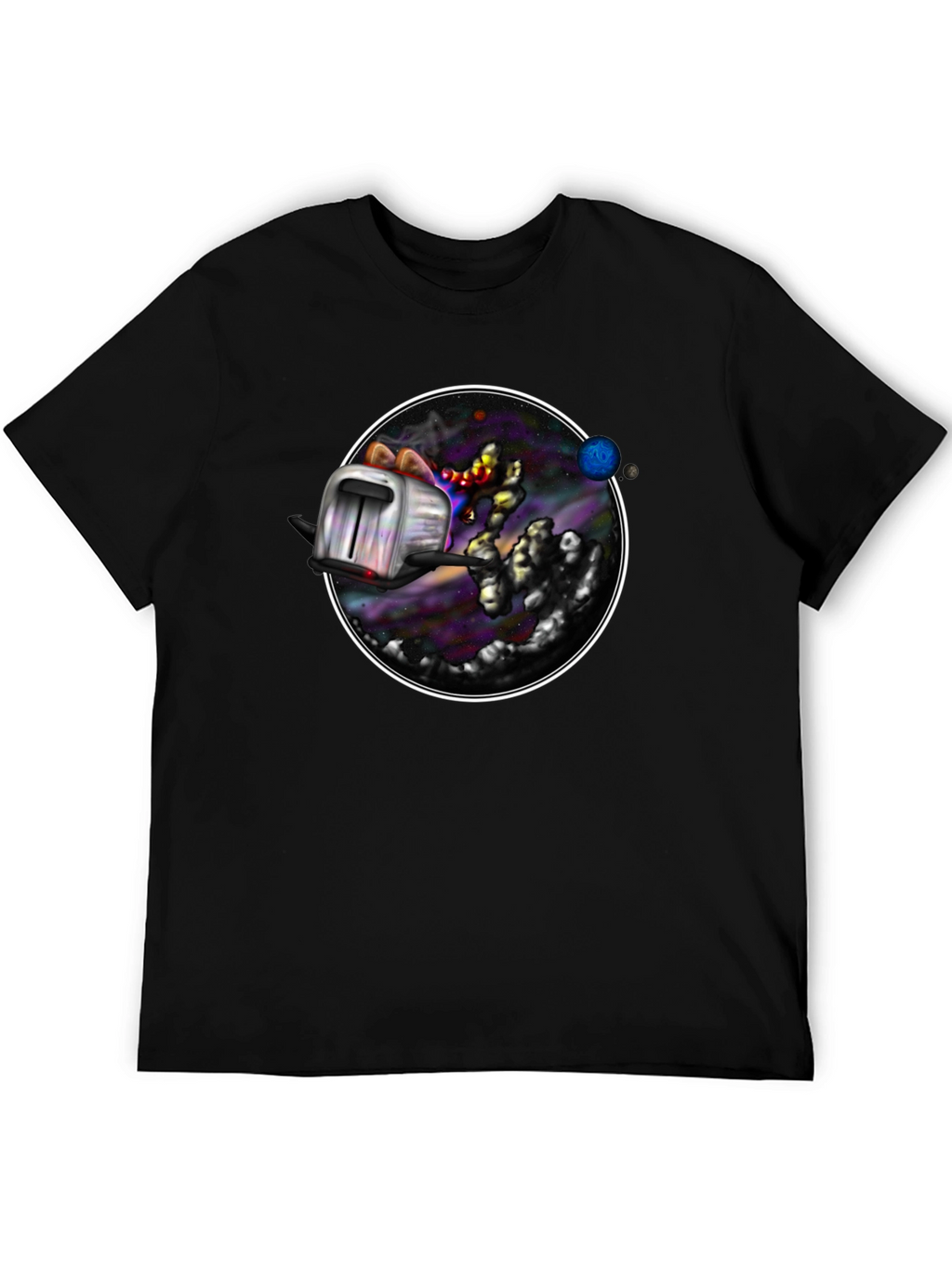 Cosmic Toaster T-Shirt - Galaxy Toast