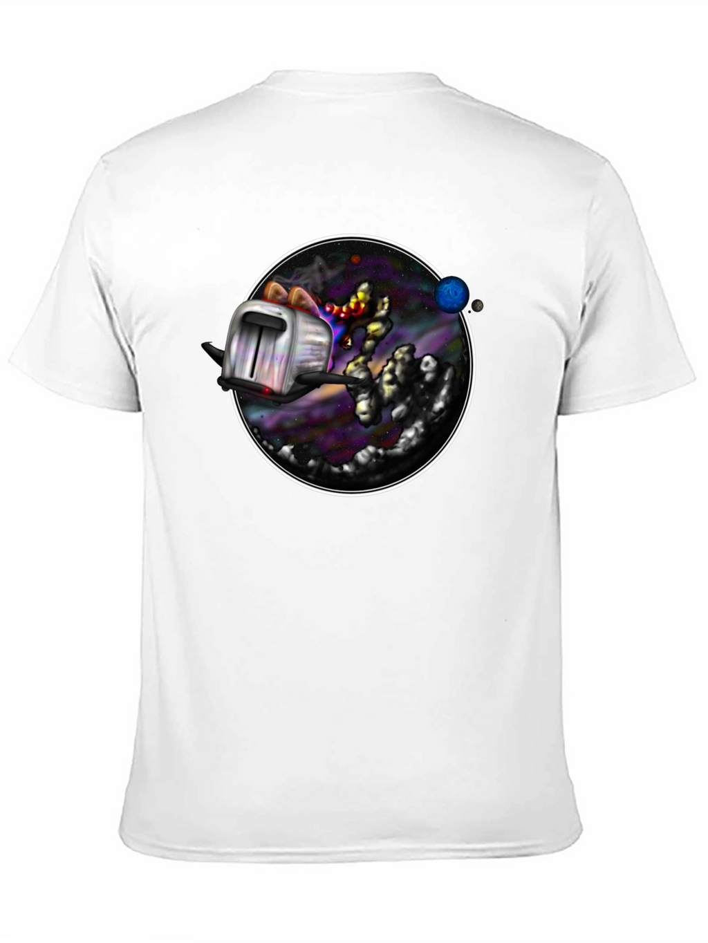 Cosmic Toaster T-Shirt - Galaxy Toast