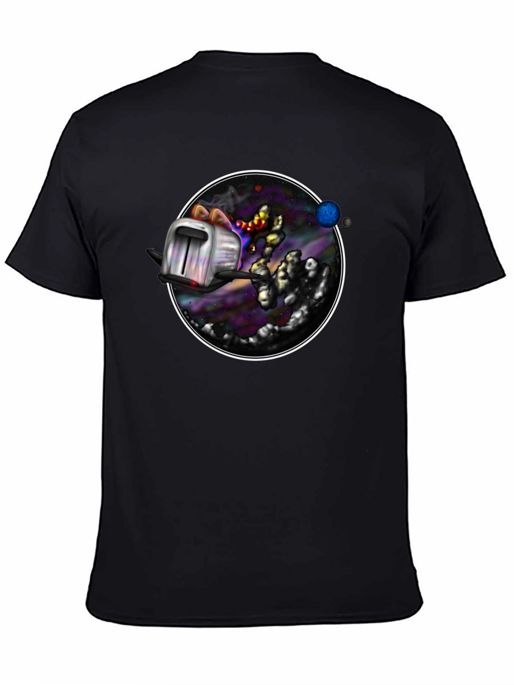 Cosmic Toaster T-Shirt - Galaxy Toast