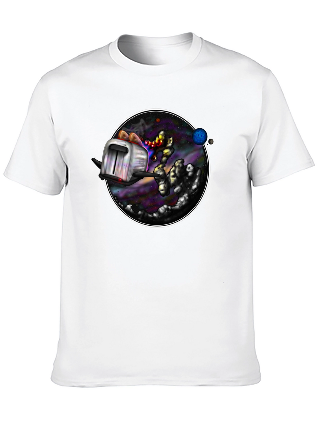 Cosmic Toaster T-Shirt - Galaxy Toast