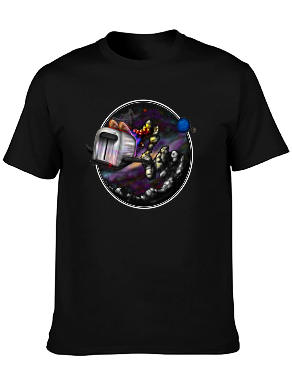 Cosmic Toaster T-Shirt - Galaxy Toast