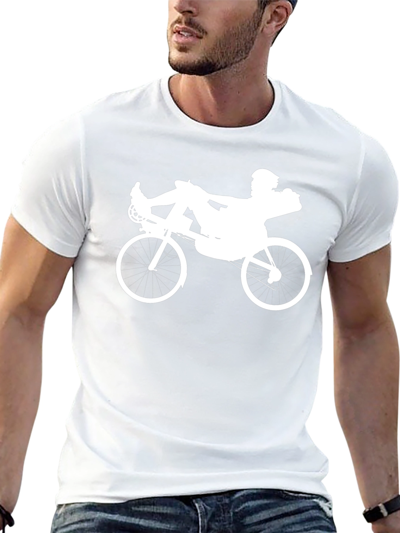 Recumbent Bike T-Shirt - Cyclist Gift