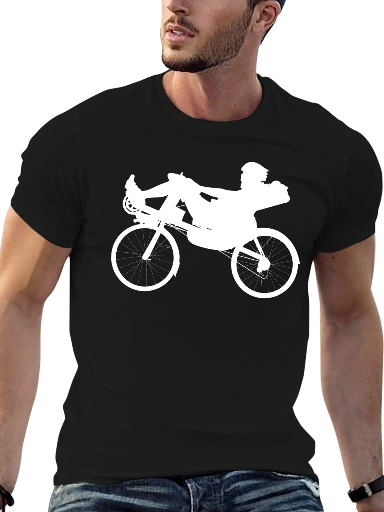 Recumbent Bike T-Shirt - Cyclist Gift