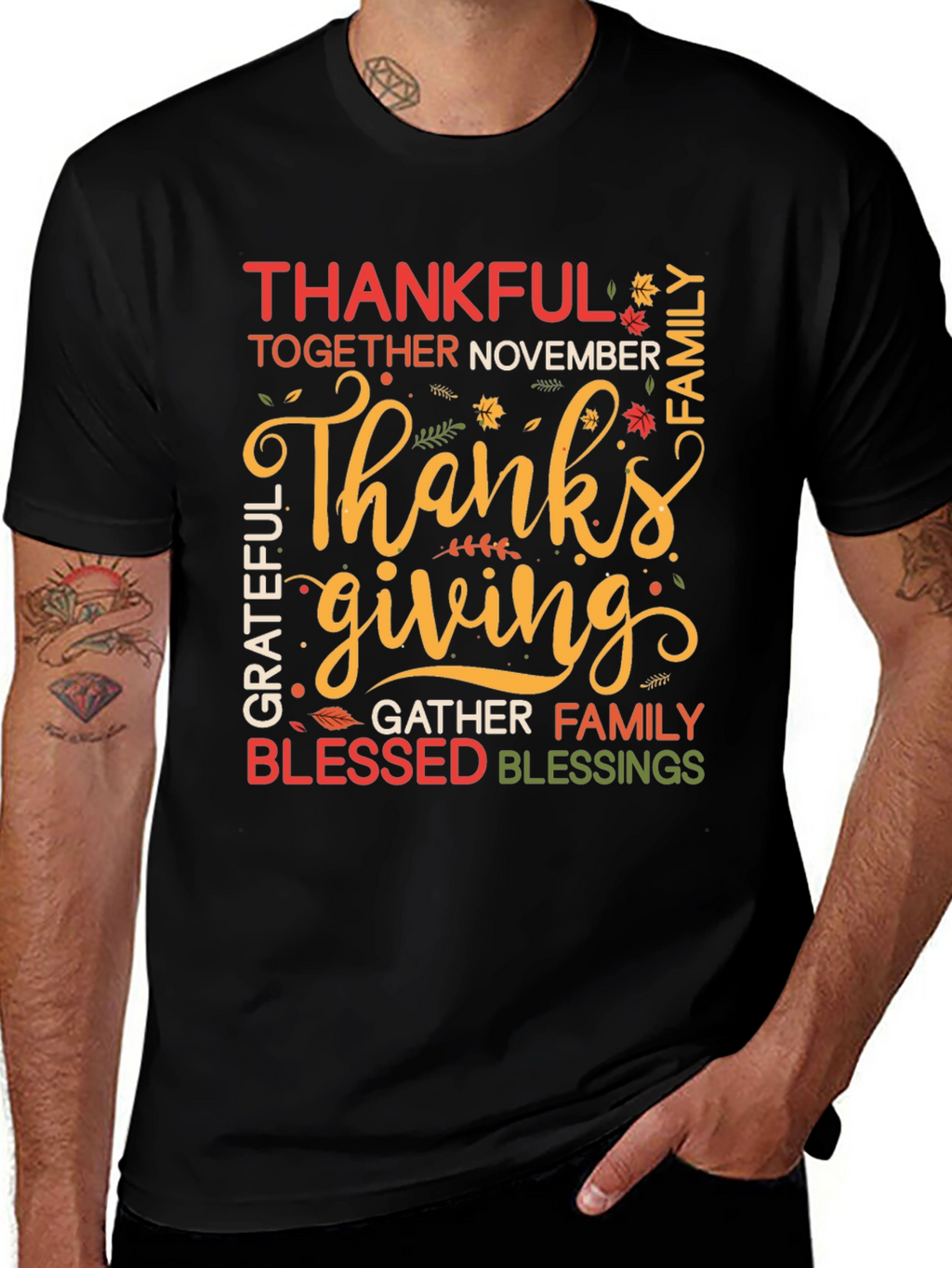 Thanksgiving Themed Graphic Tee
