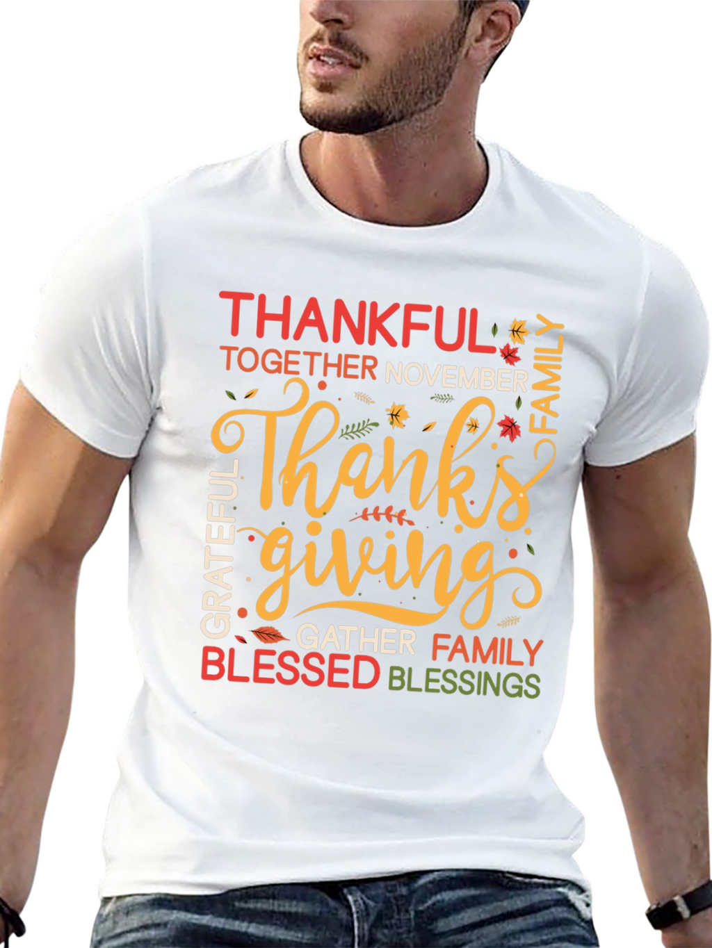 Thanksgiving Themed Graphic Tee