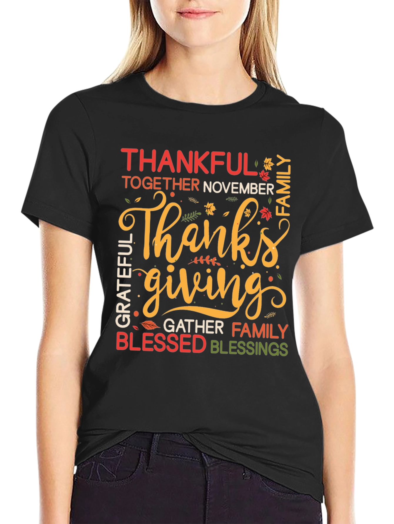 Thanksgiving Themed Graphic Tee