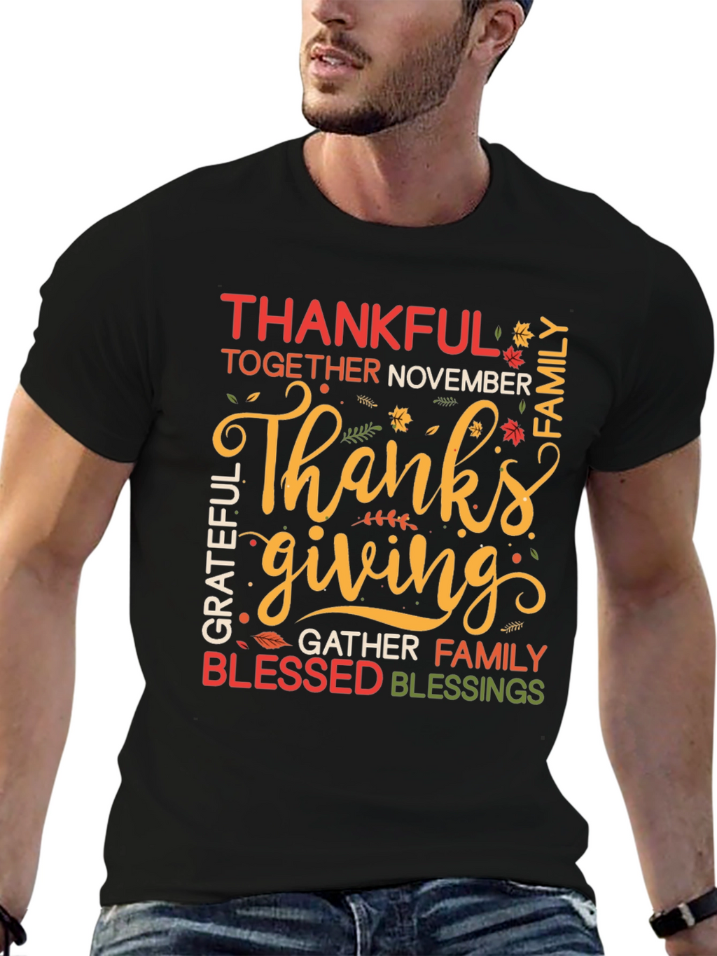 Thanksgiving Themed Graphic Tee