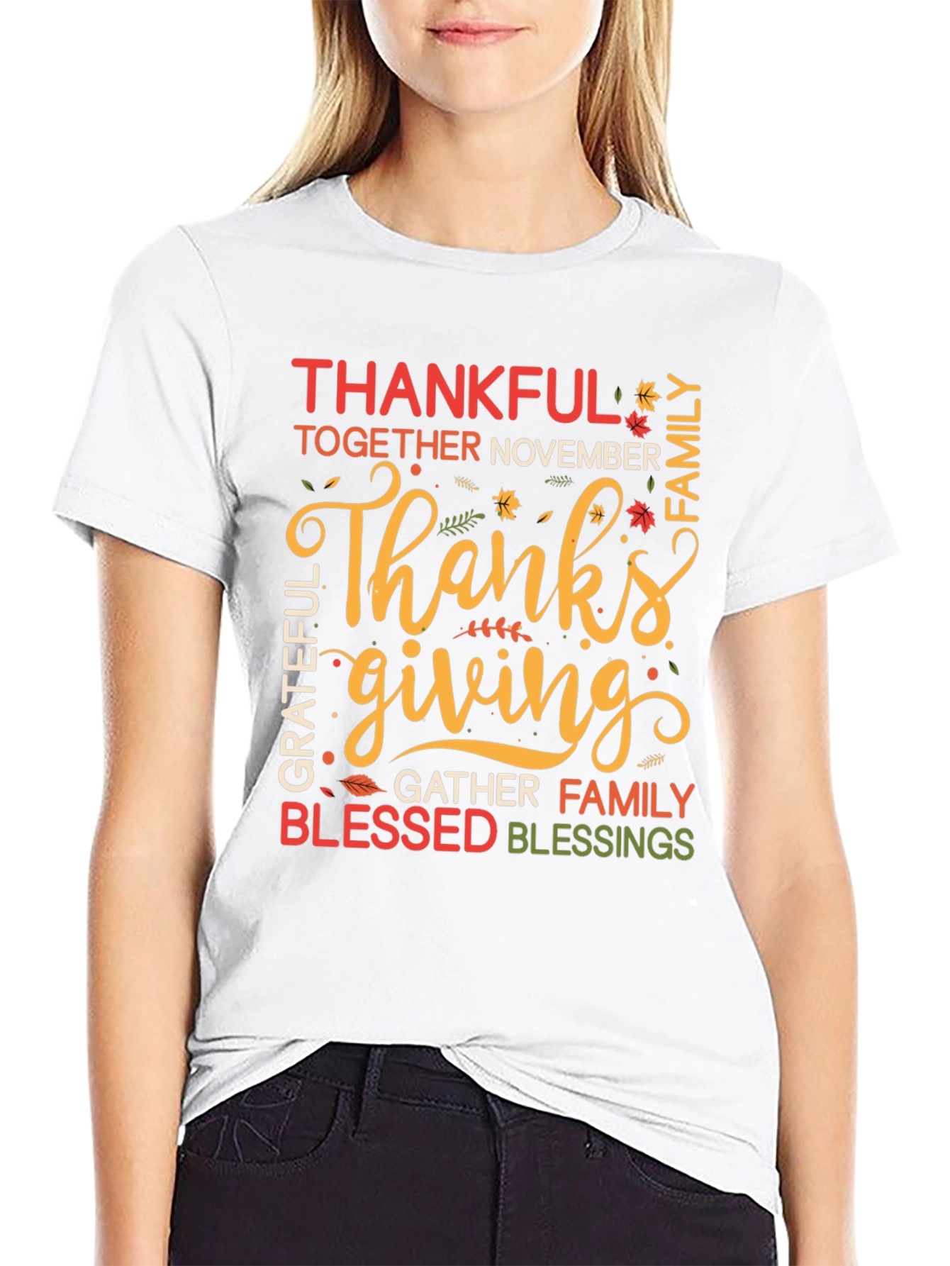 Thanksgiving Themed Graphic Tee