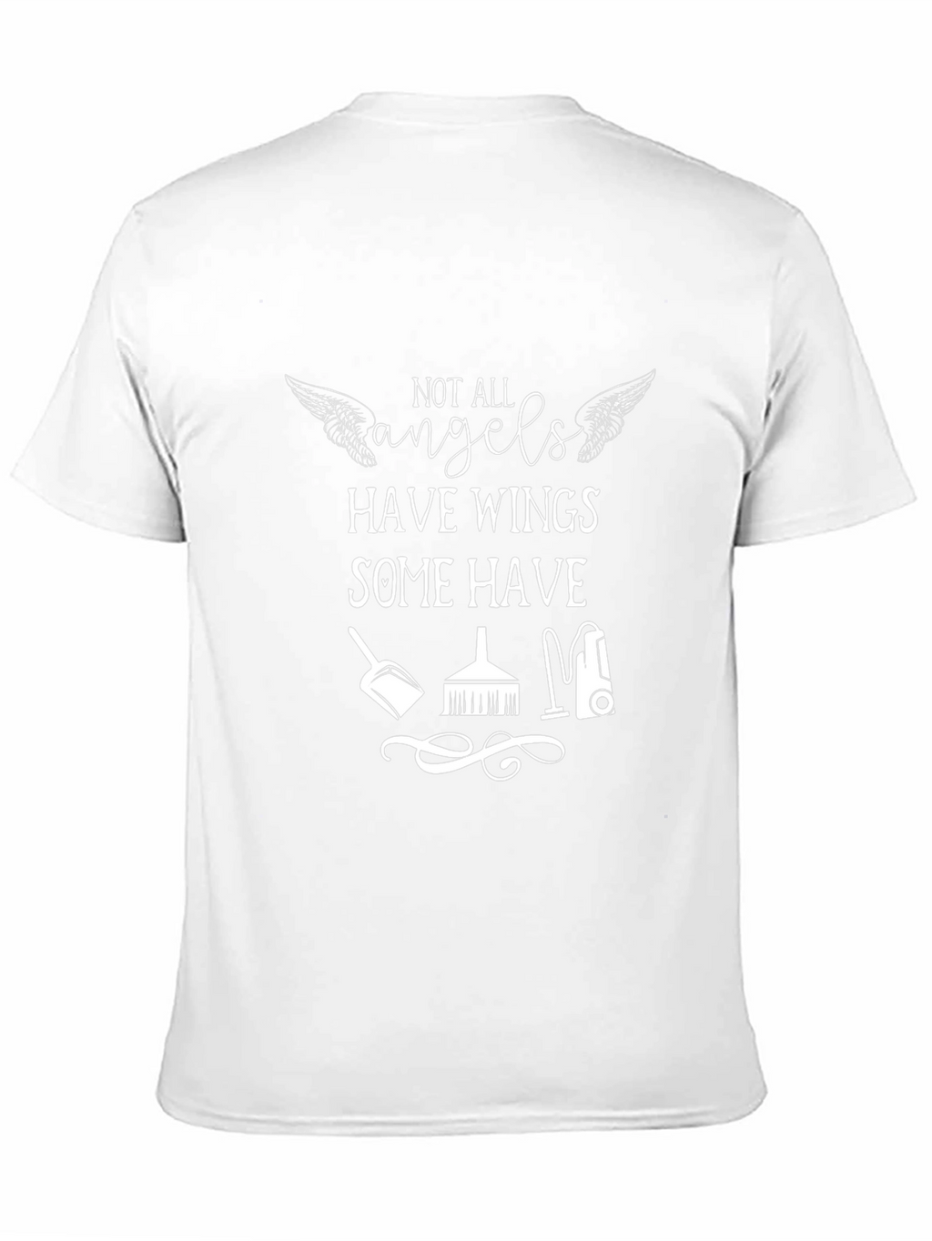 Angels Have Wings Cleaning Crew T-Shirt