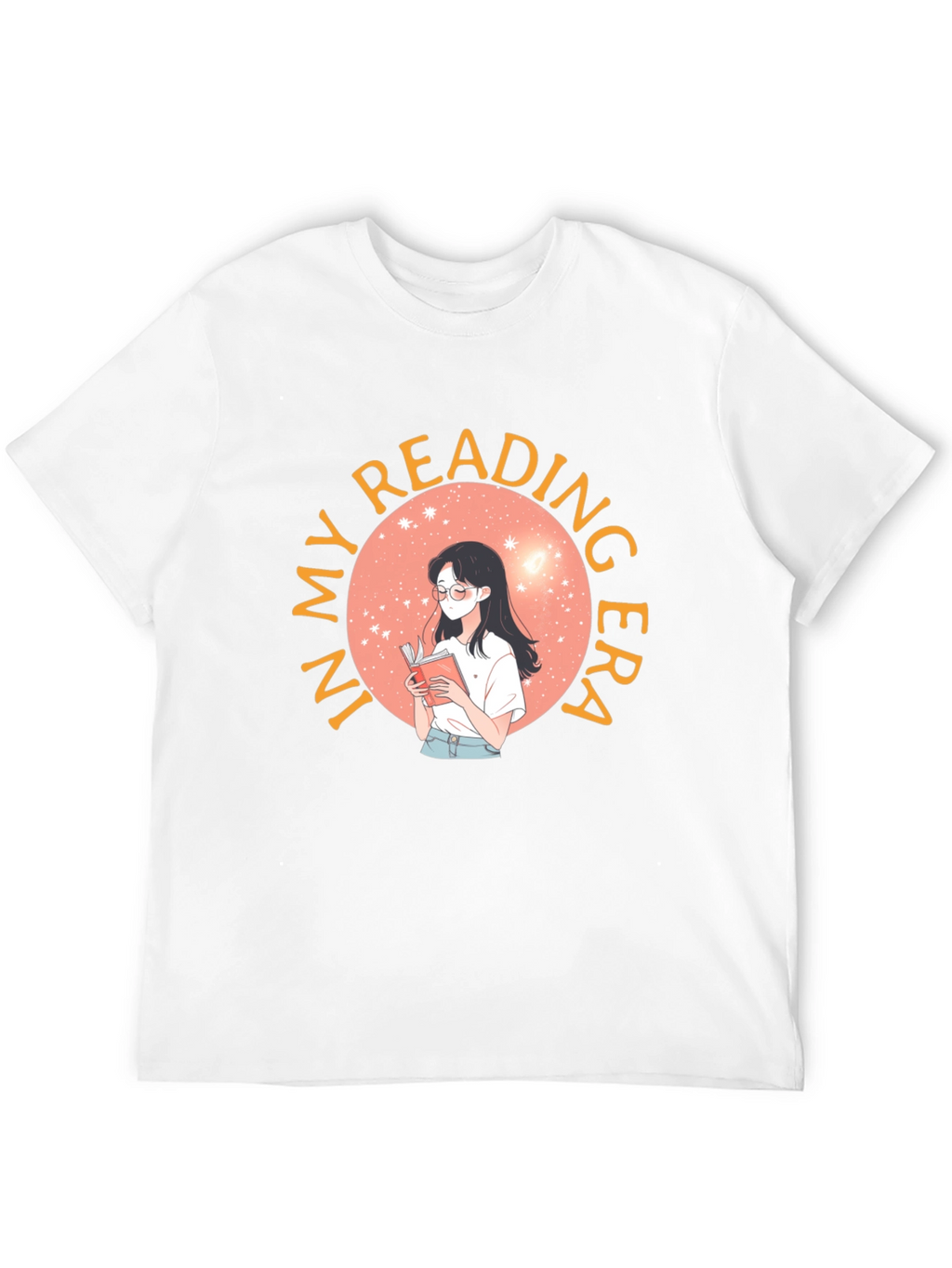 Reading Era Graphic Tee - Unisex Black T-Shirt