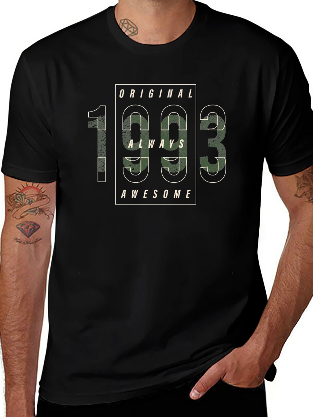 Original 1993 Always Awesome Graphic T-Shirt