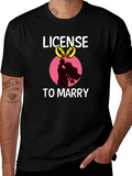 License To Marry Graphic Tee
