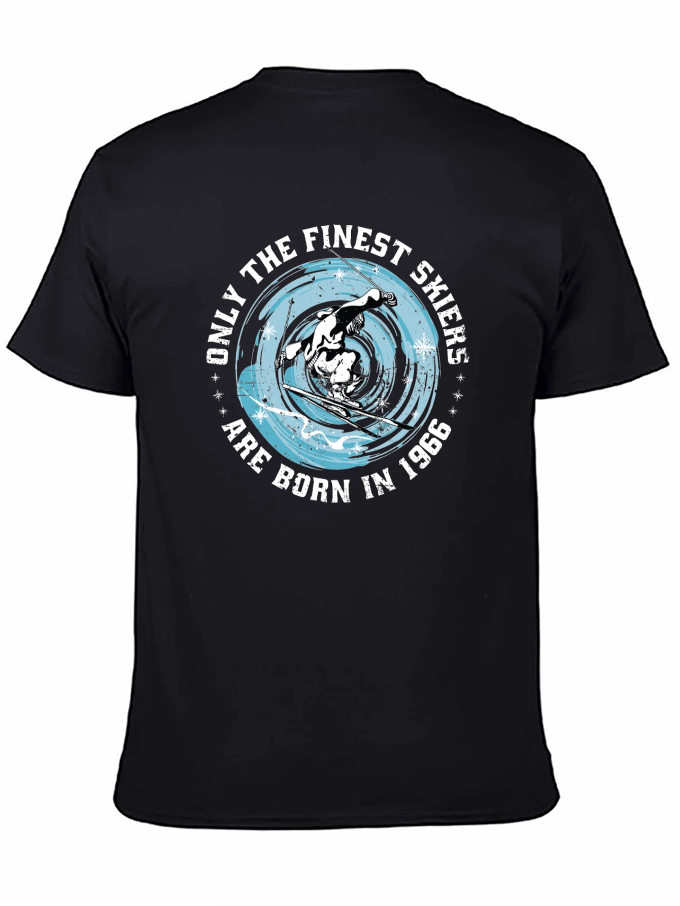 Finest Skiers Born in 1966 Graphic Tee