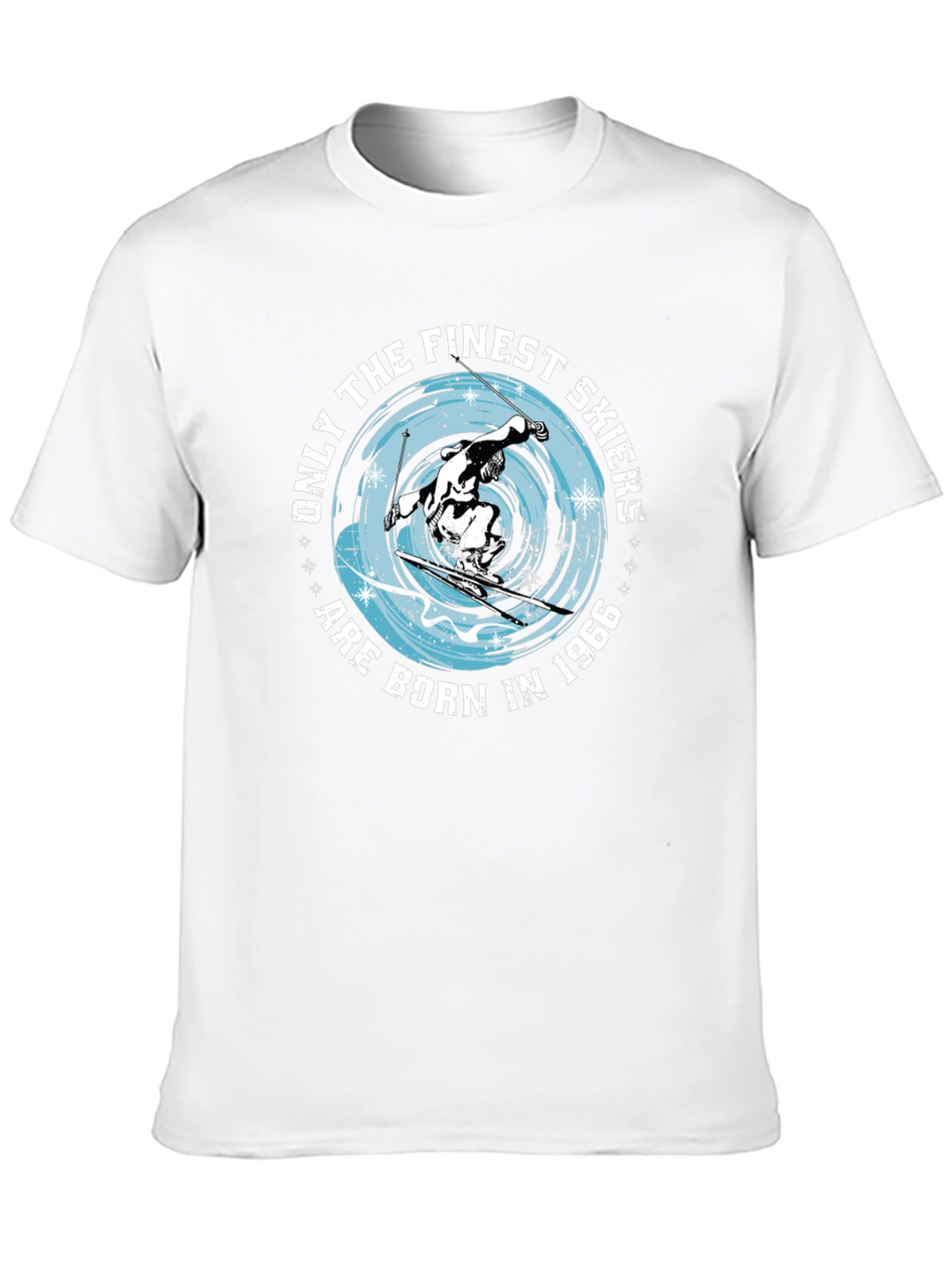 Finest Skiers Born in 1966 Graphic Tee