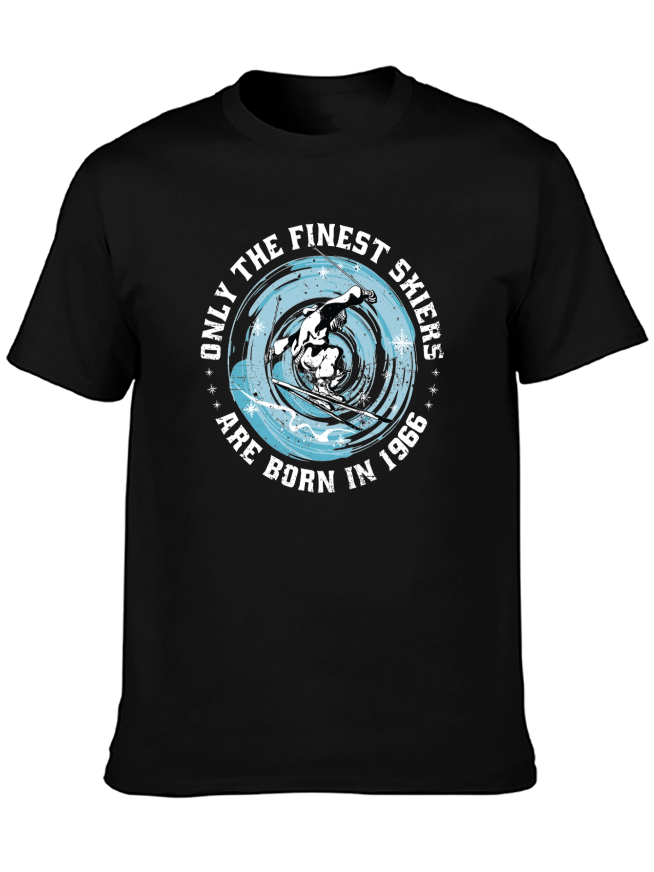 Finest Skiers Born in 1966 Graphic Tee