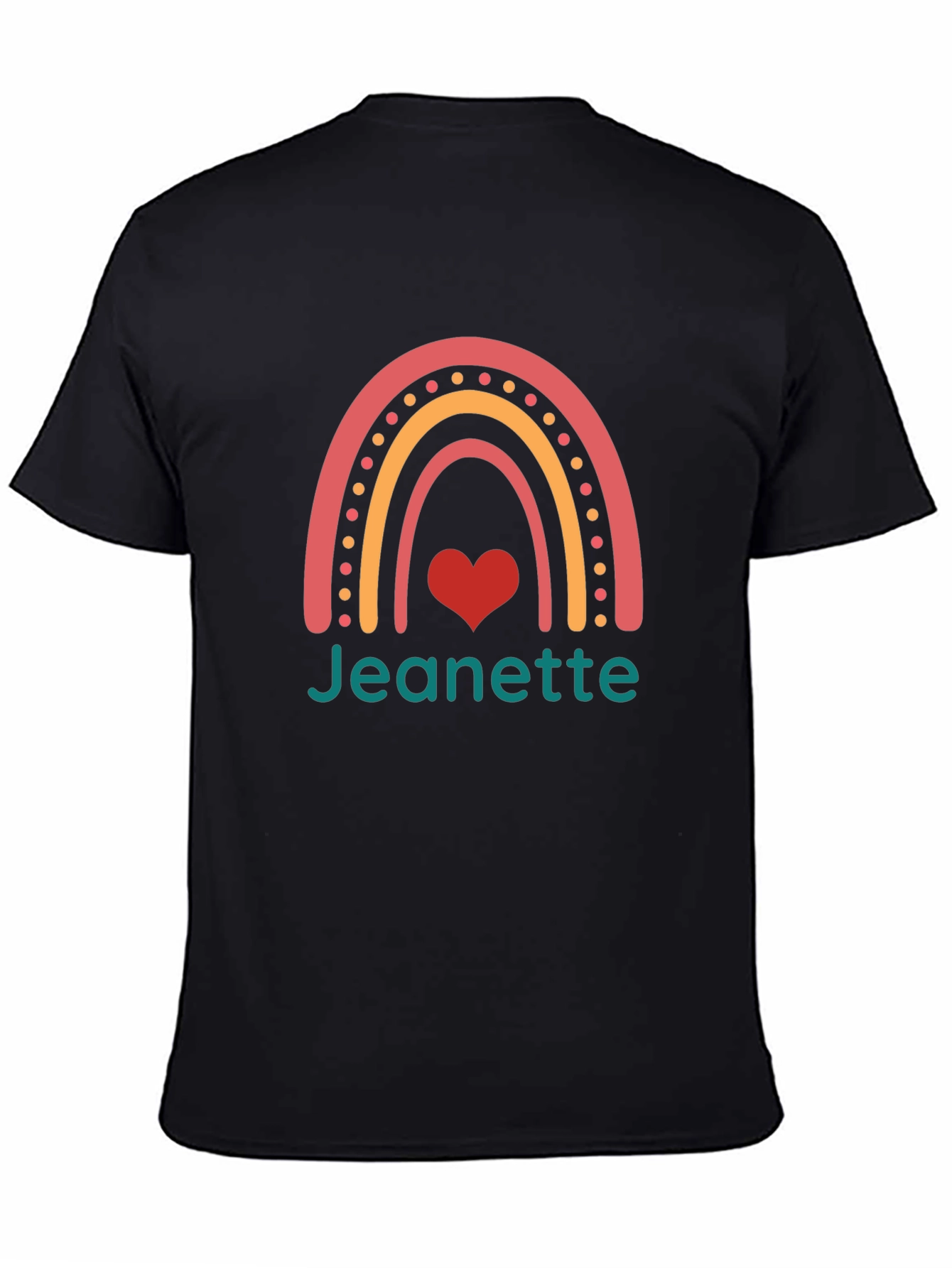 Personalized Rainbow Name T-Shirt