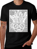 Word Art Graphic T-Shirt - Motivational Learning Tee