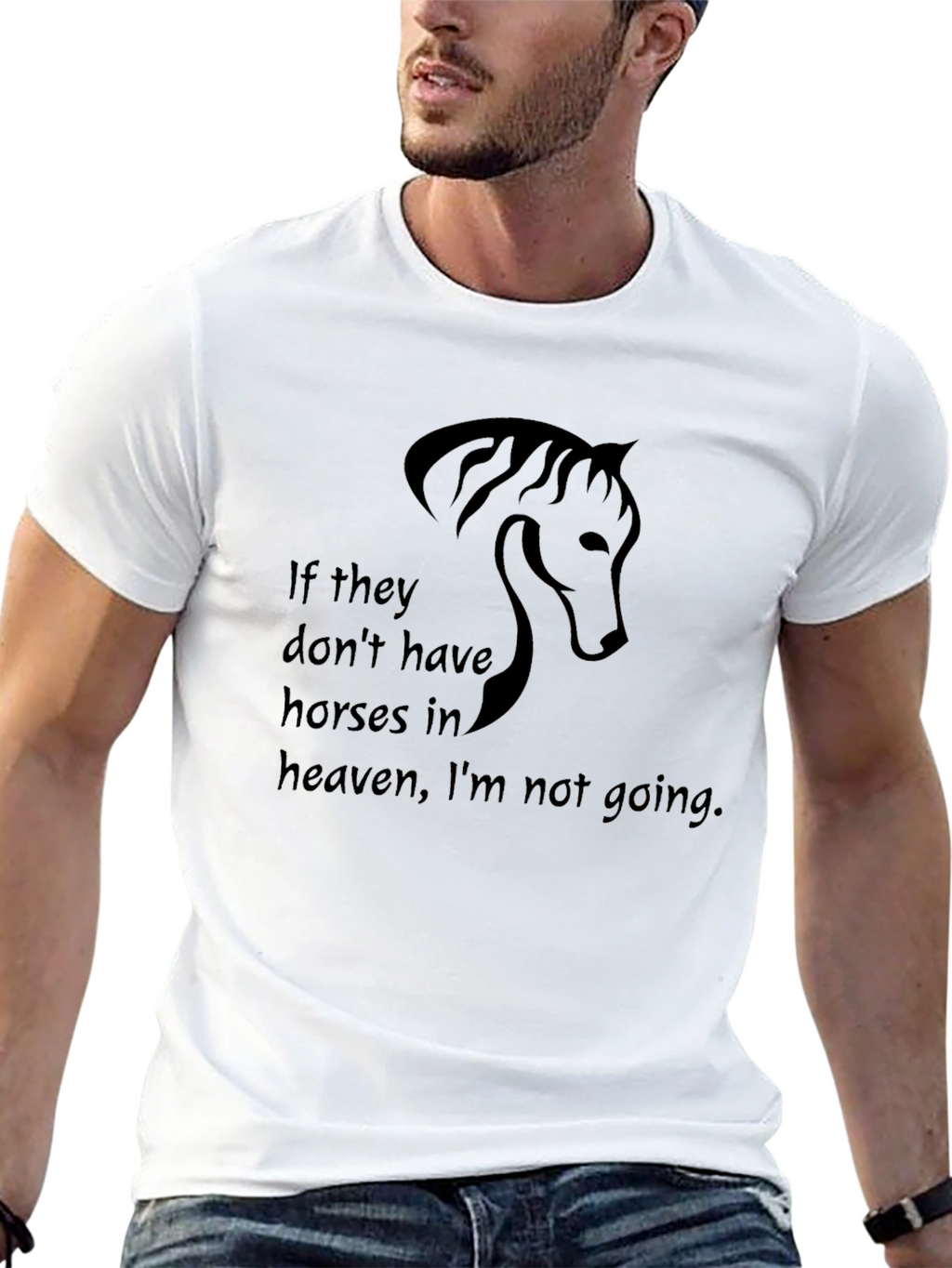 Horse Heaven T-Shirt - Equestrian Lover Tee