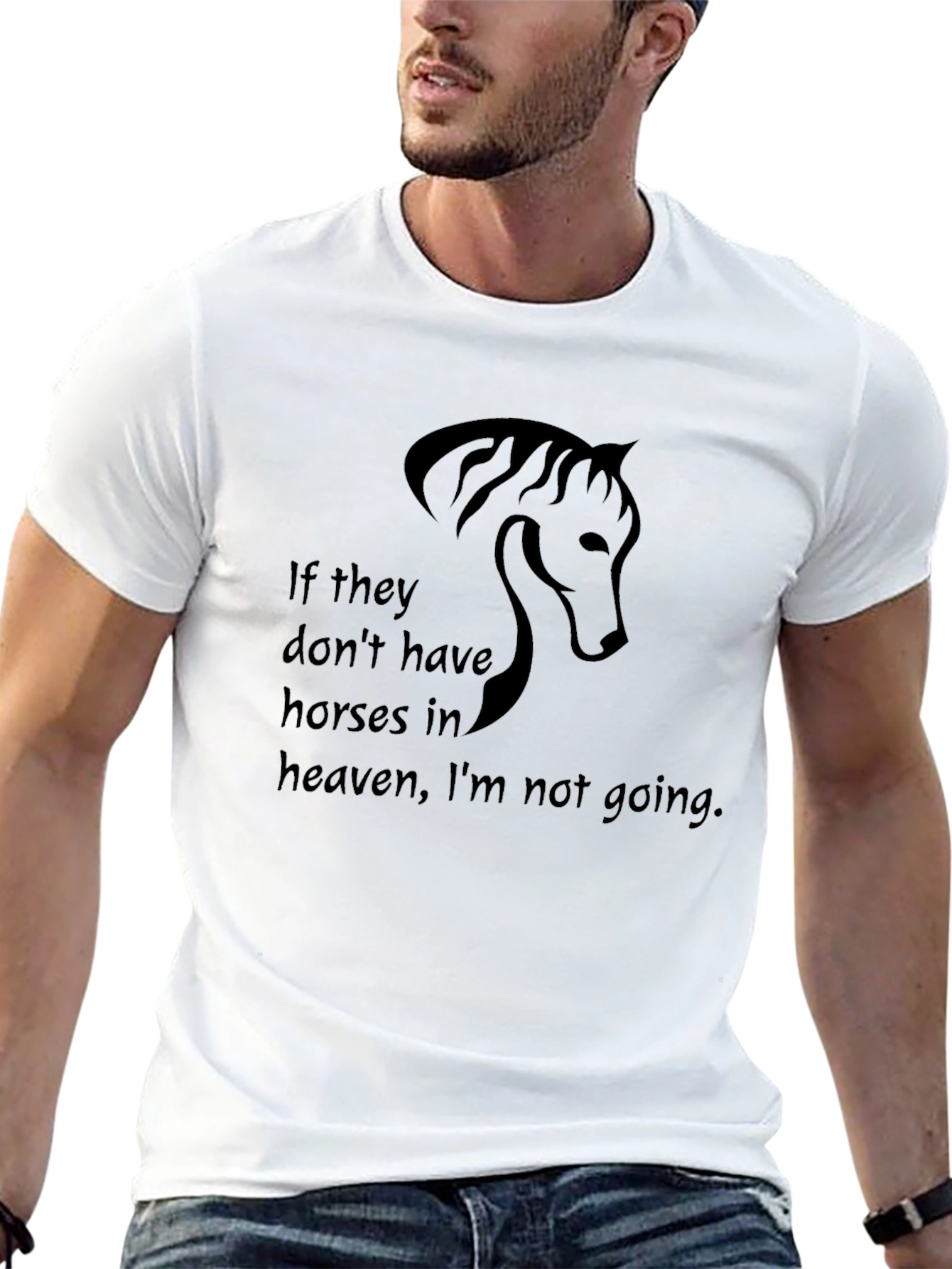 Horse Heaven T-Shirt - Equestrian Lover Tee