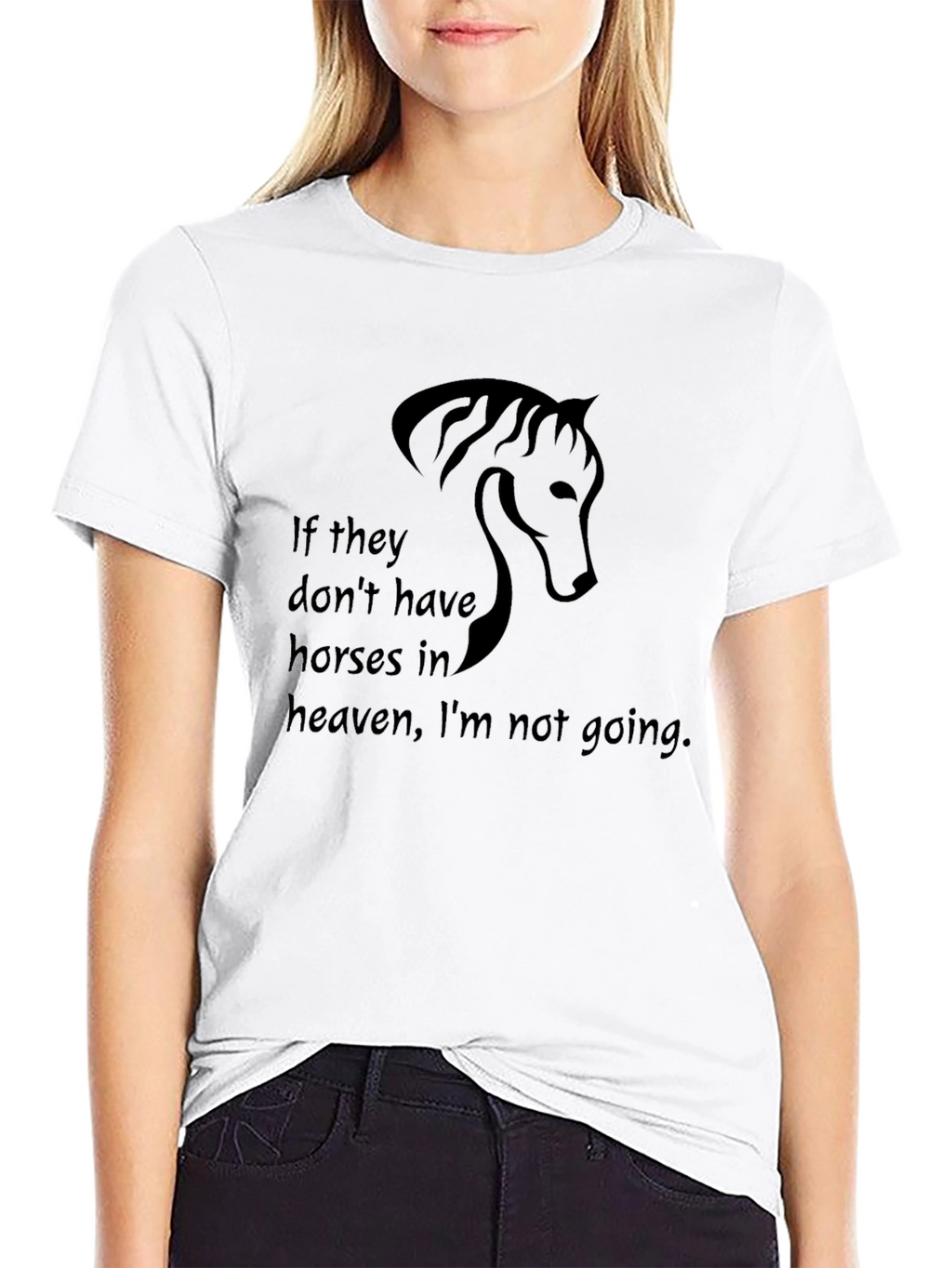 Horse Heaven T-Shirt - Equestrian Lover Tee
