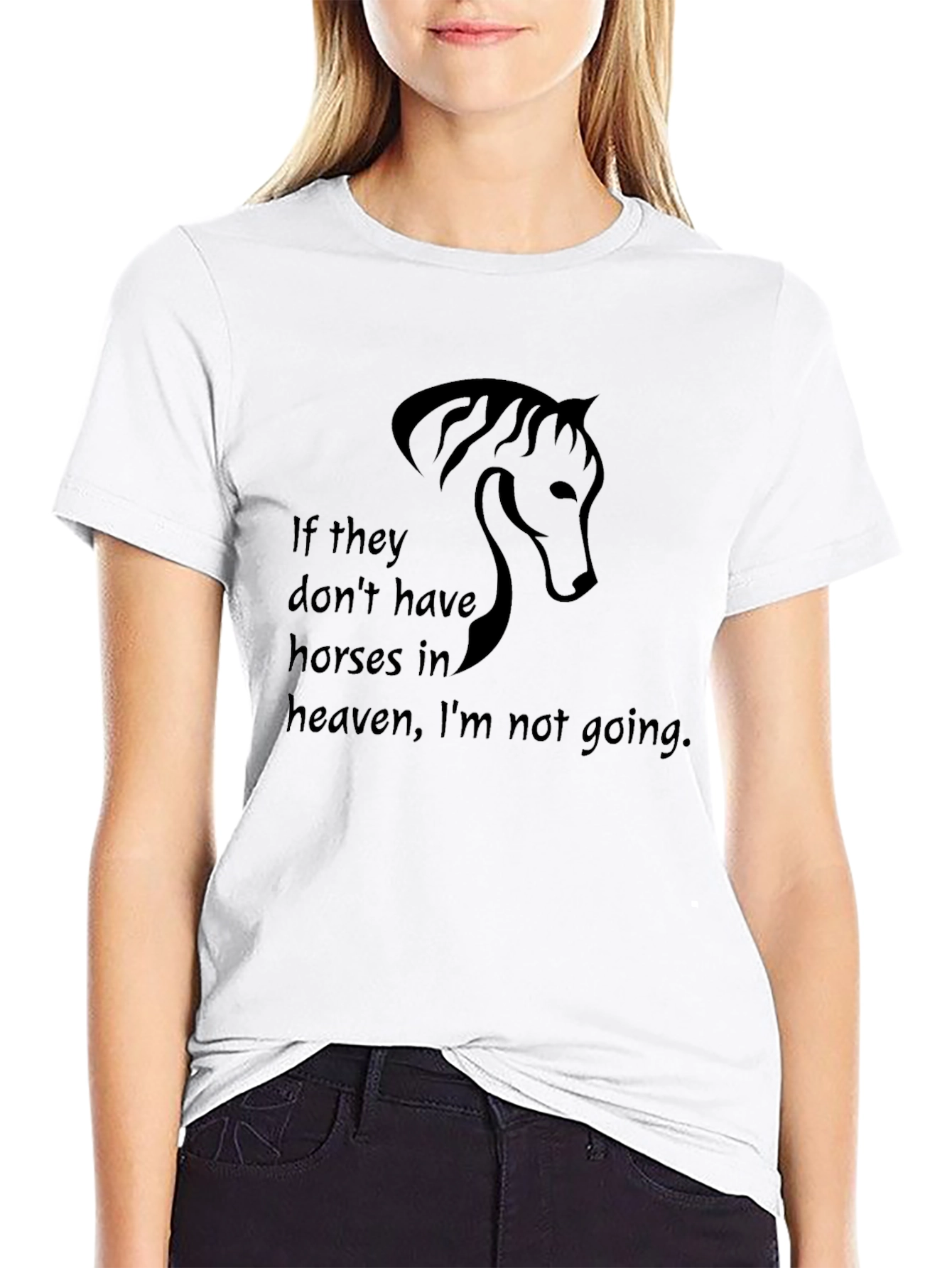 Horse Heaven T-Shirt - Equestrian Lover Tee