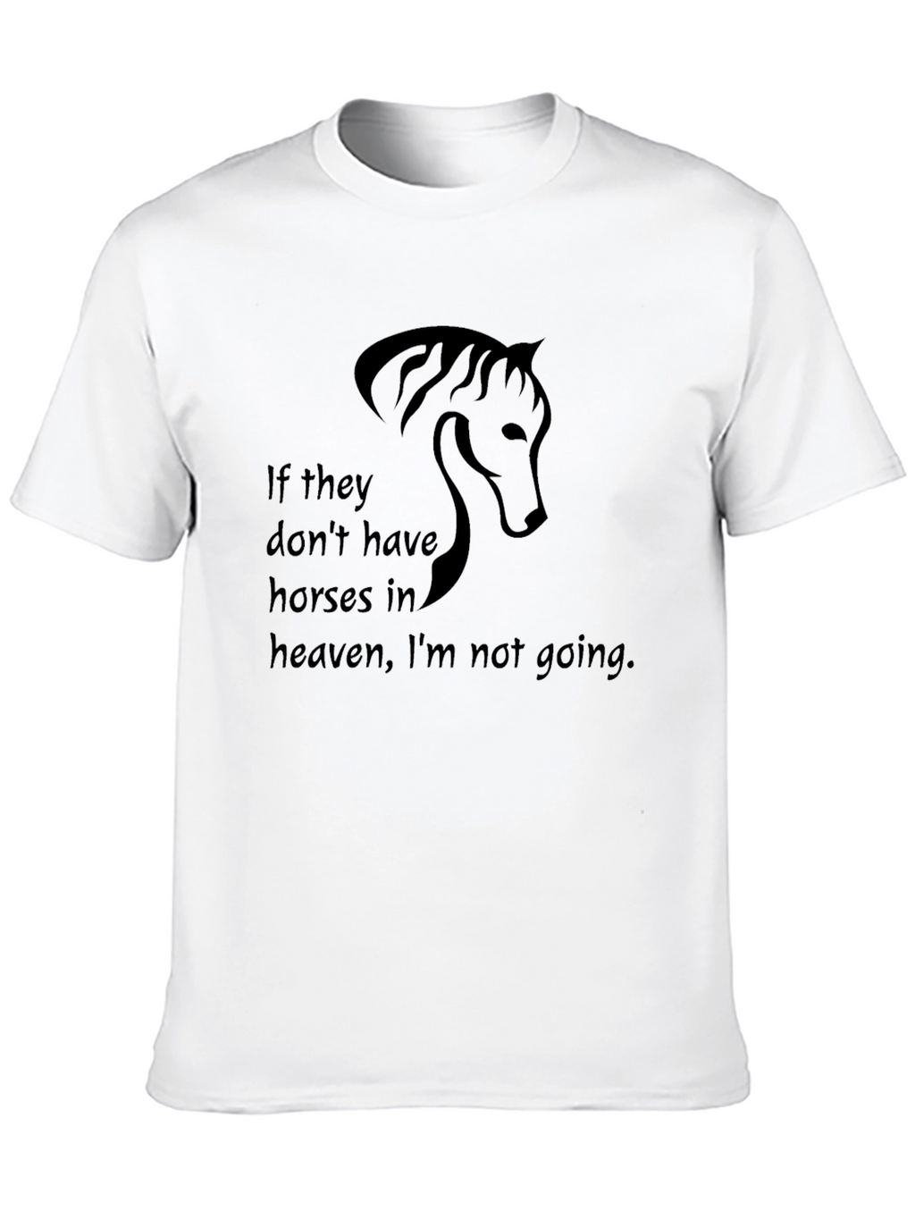 Horse Heaven T-Shirt - Equestrian Lover Tee