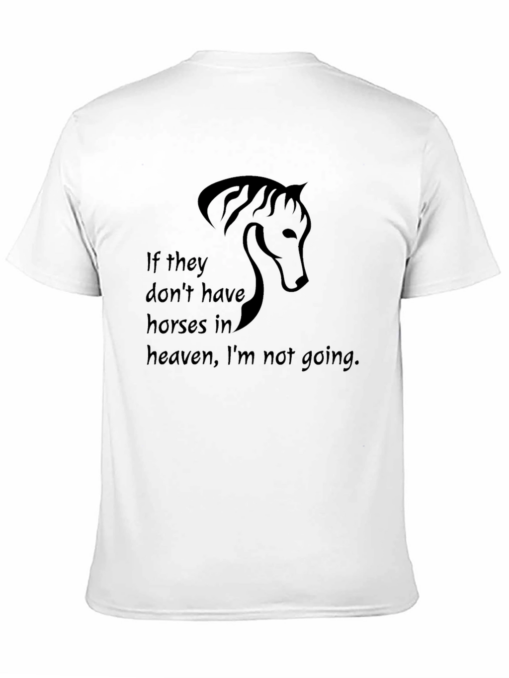 Horse Heaven T-Shirt - Equestrian Lover Tee