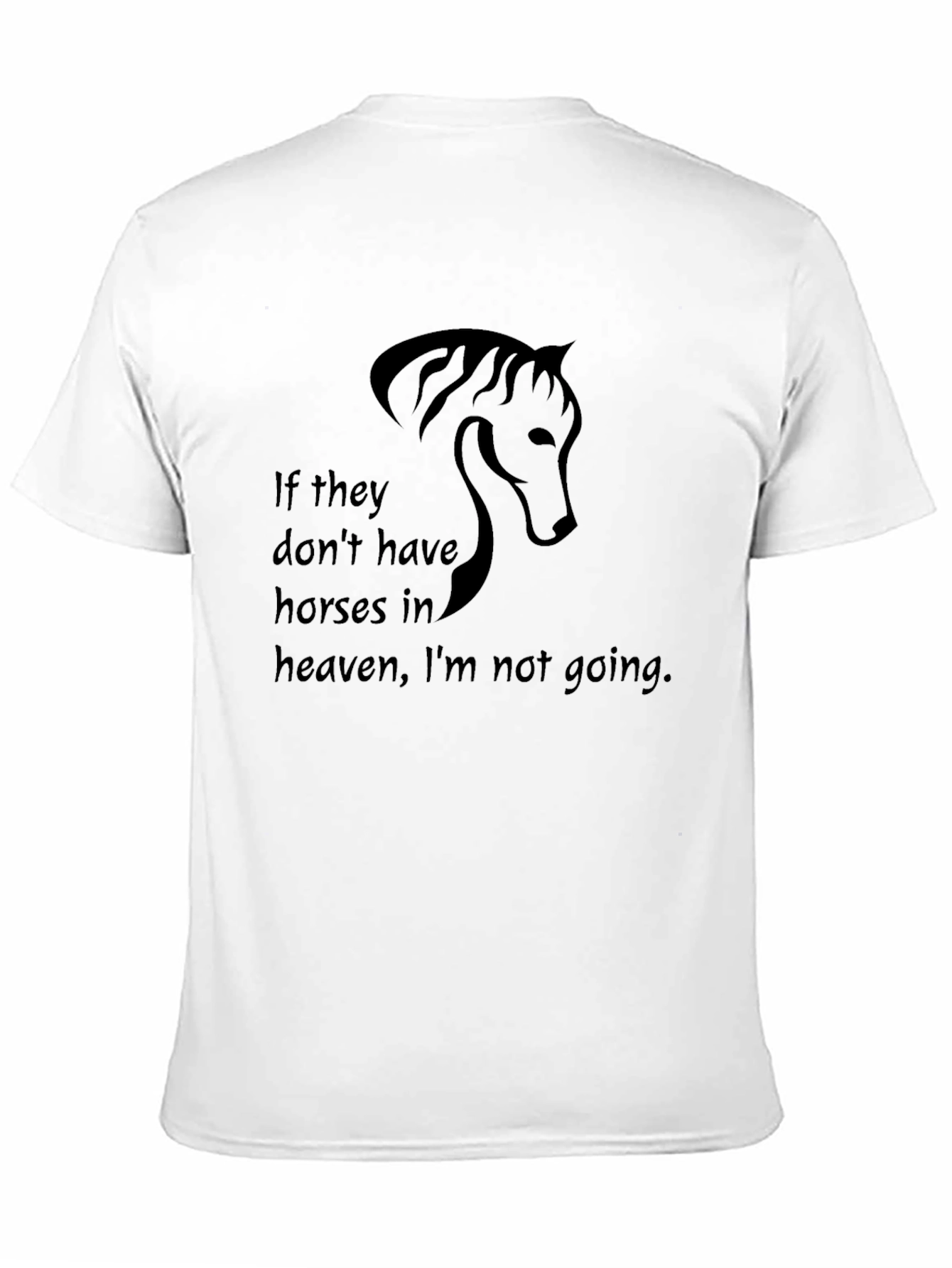 Horse Heaven T-Shirt - Equestrian Lover Tee