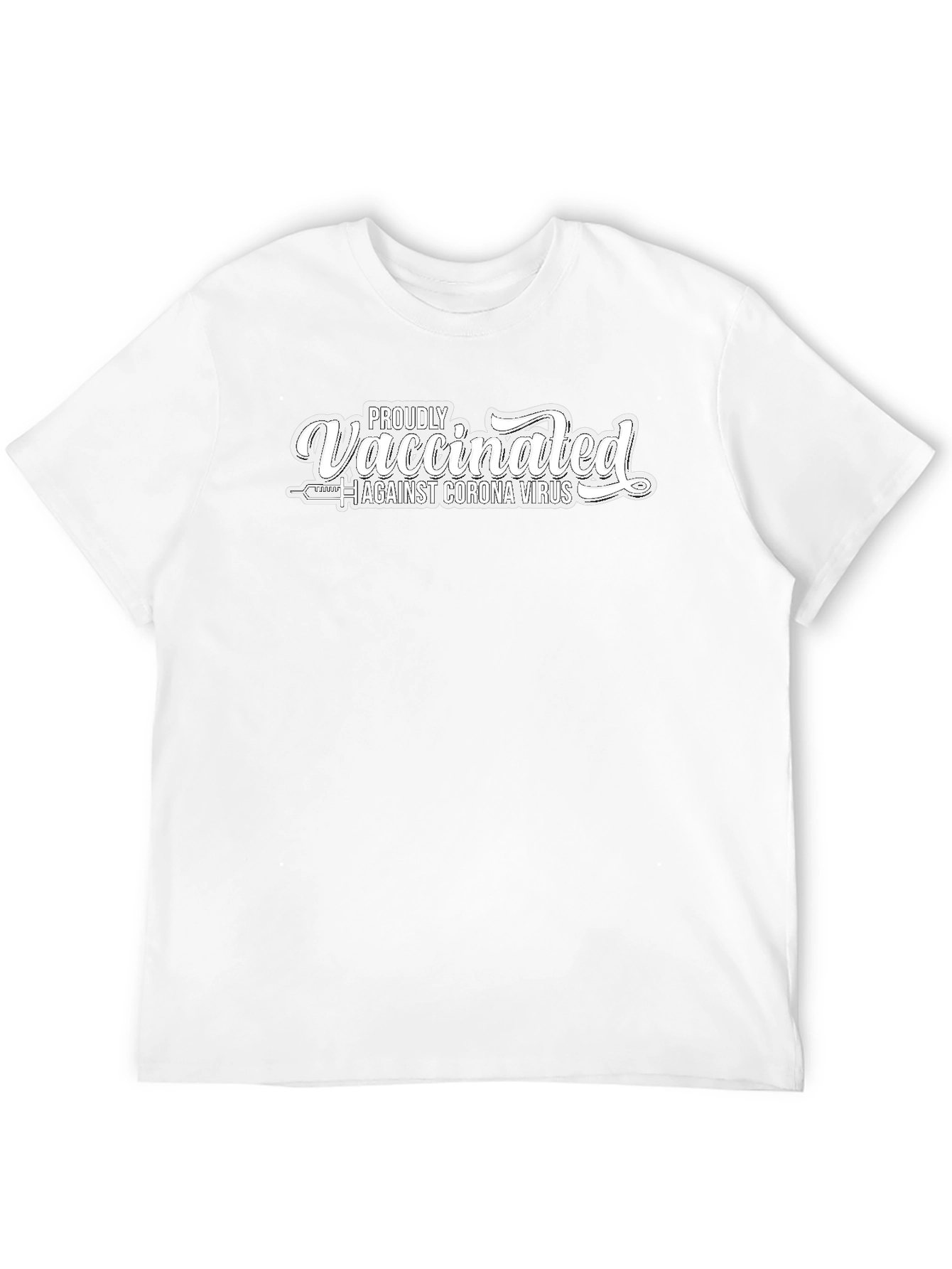 Proudly Vaccinated Against Coronavirus T-Shirt