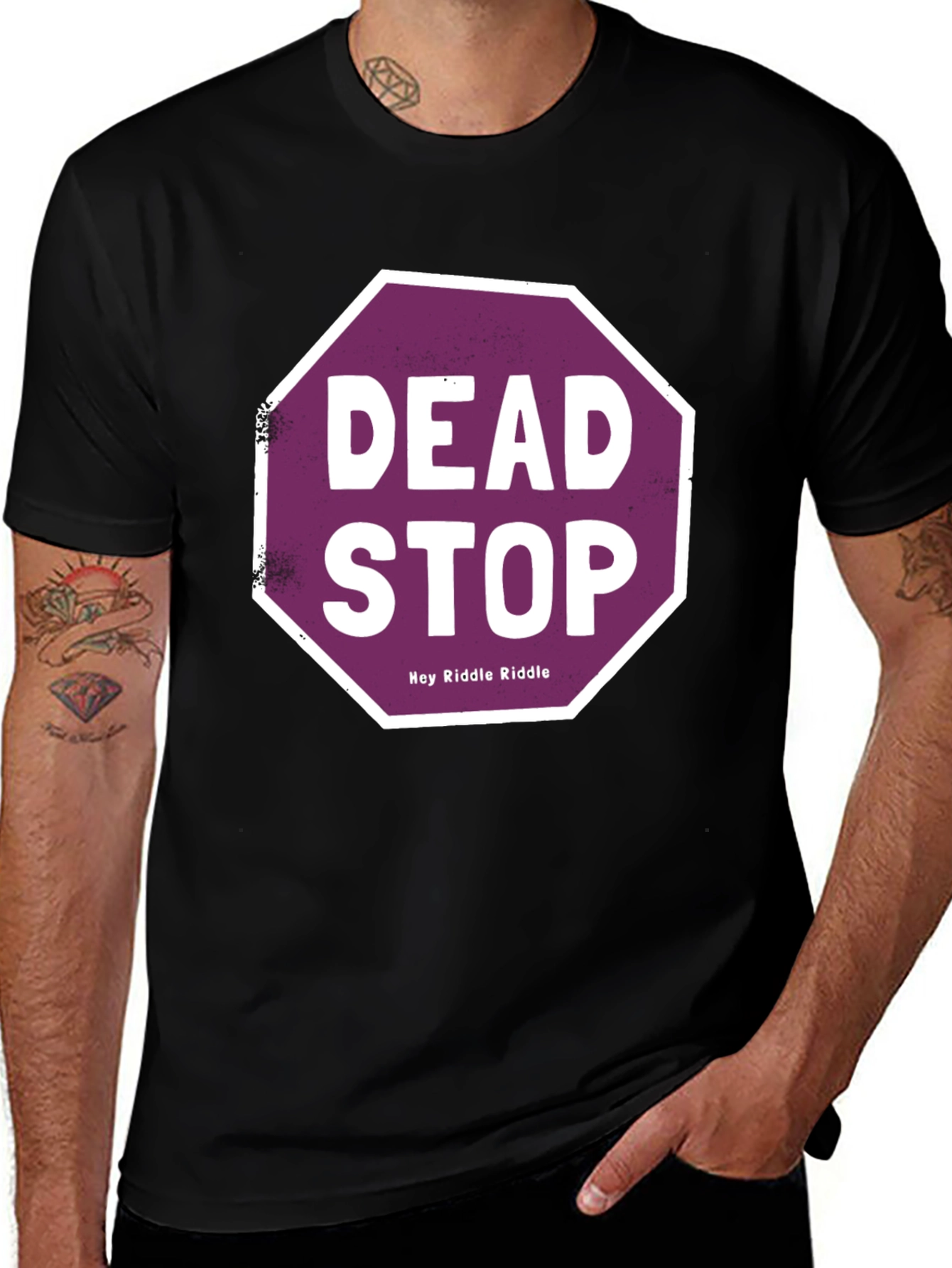 Dead Stop Hey Riddle Riddle T-Shirt